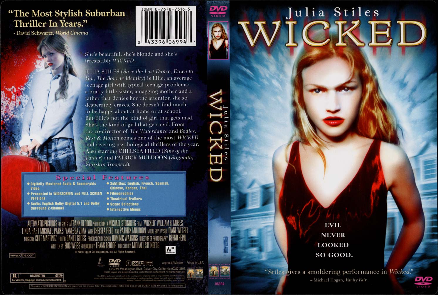 Jaquette DVD Wicked Zone 1