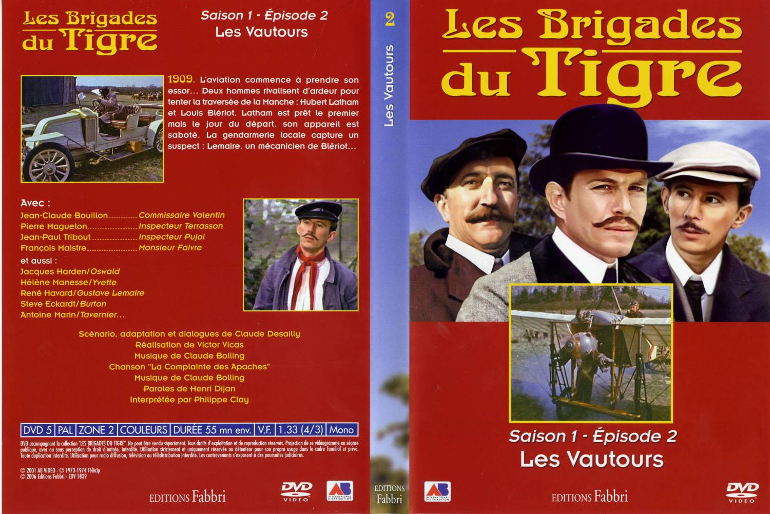 Jaquette DVD Les brigades du tigre saison 1 pisode 2