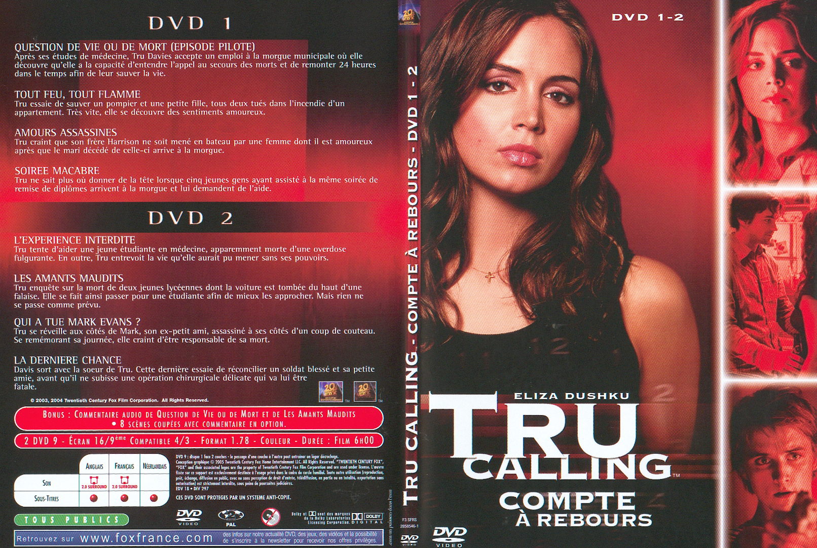 Jaquette DVD True calling saison 1 dvd 1