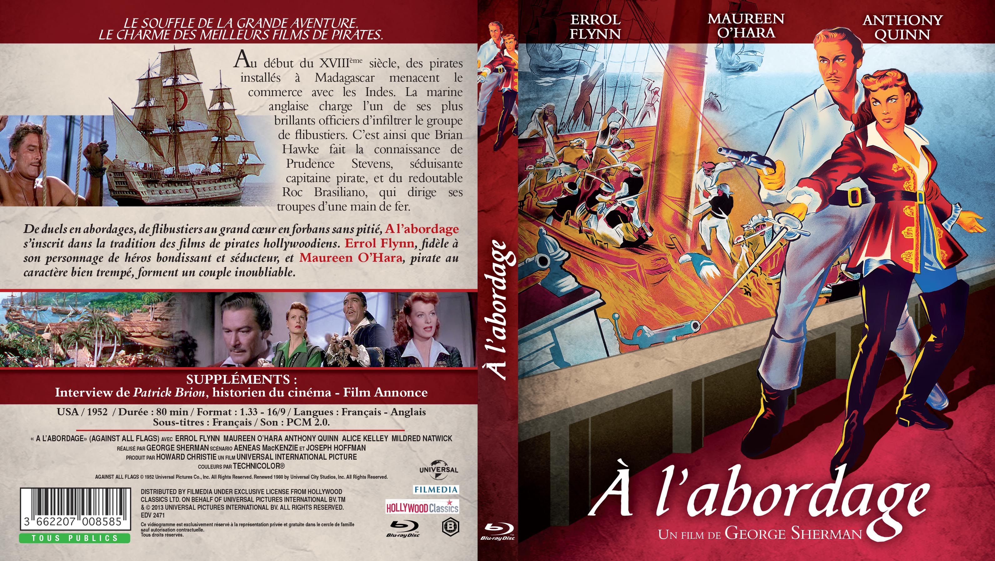 Jaquette Dvd De A Labordage Blu Ray Cinéma Passion