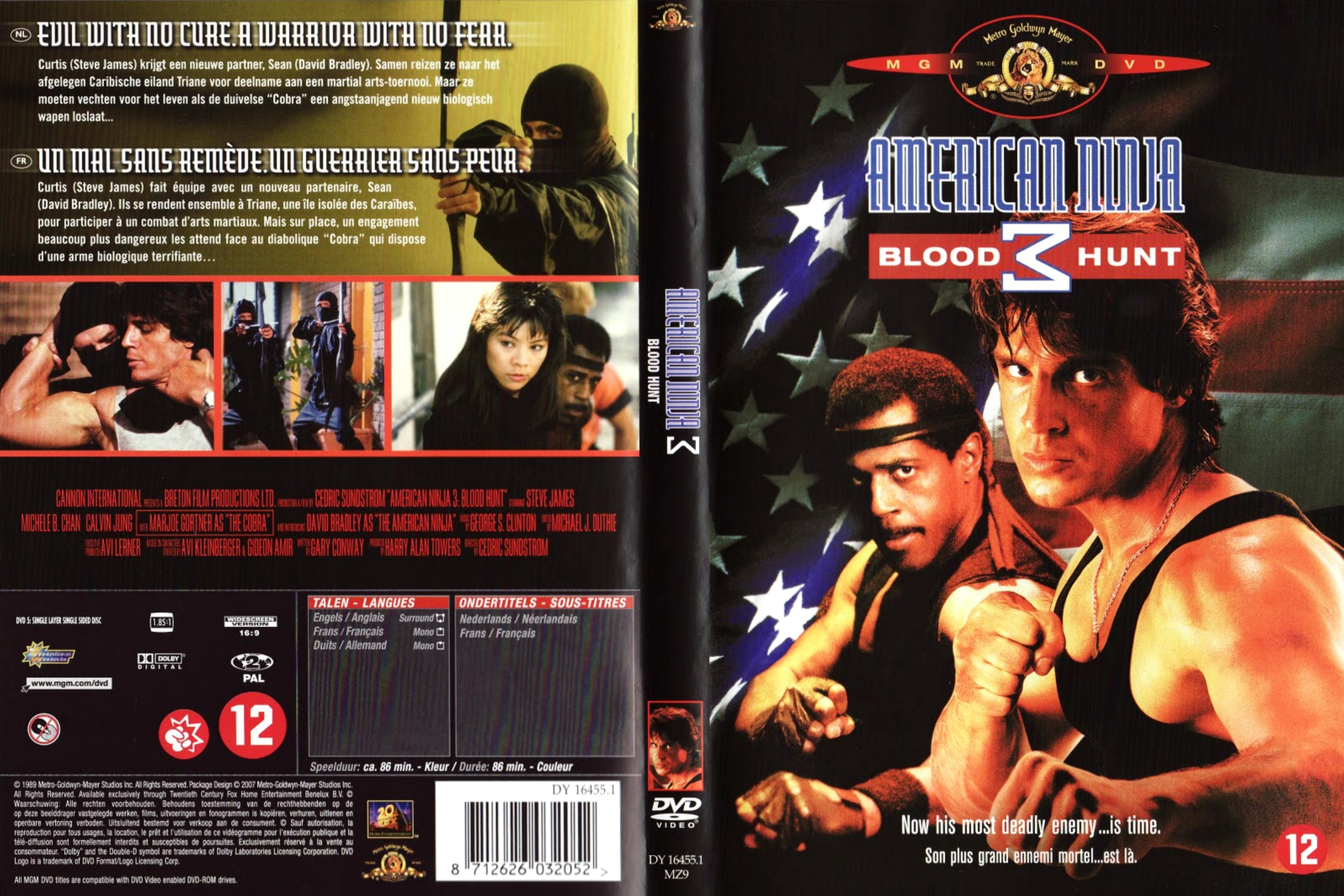 Jaquette DVD American ninja 3