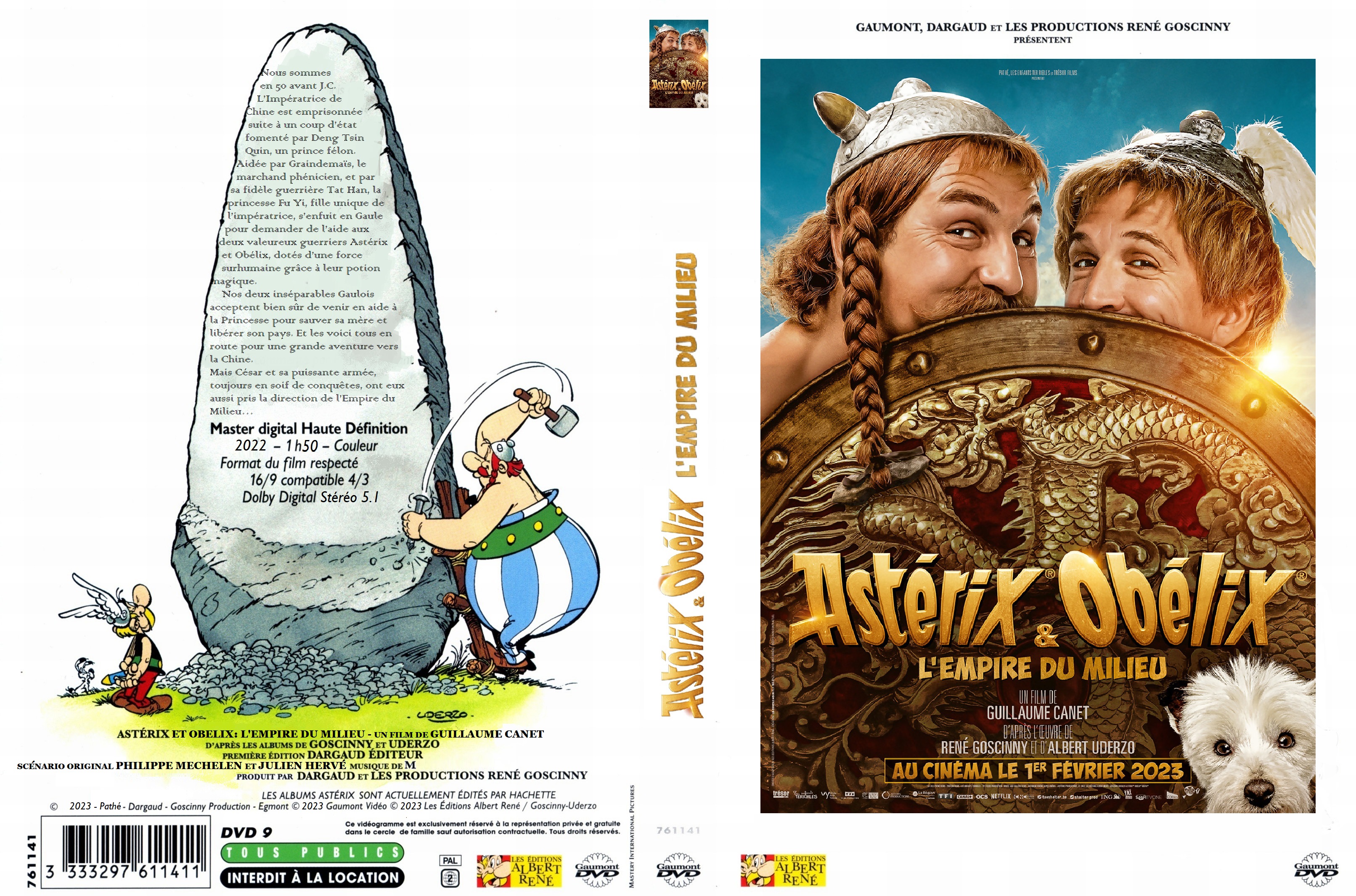 Jaquette DVD Asterix et Oblix L