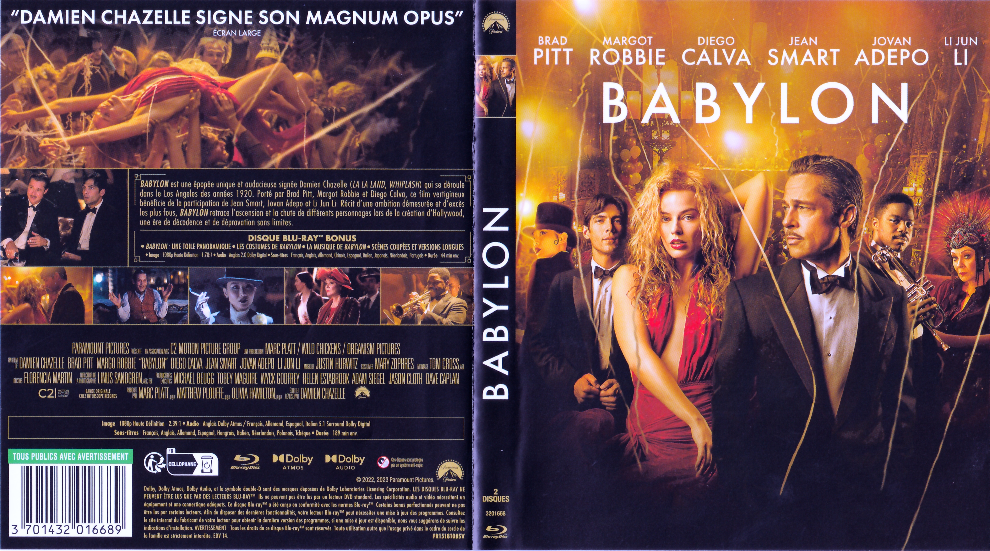 Jaquette DVD Babylon (BLU-RAY)