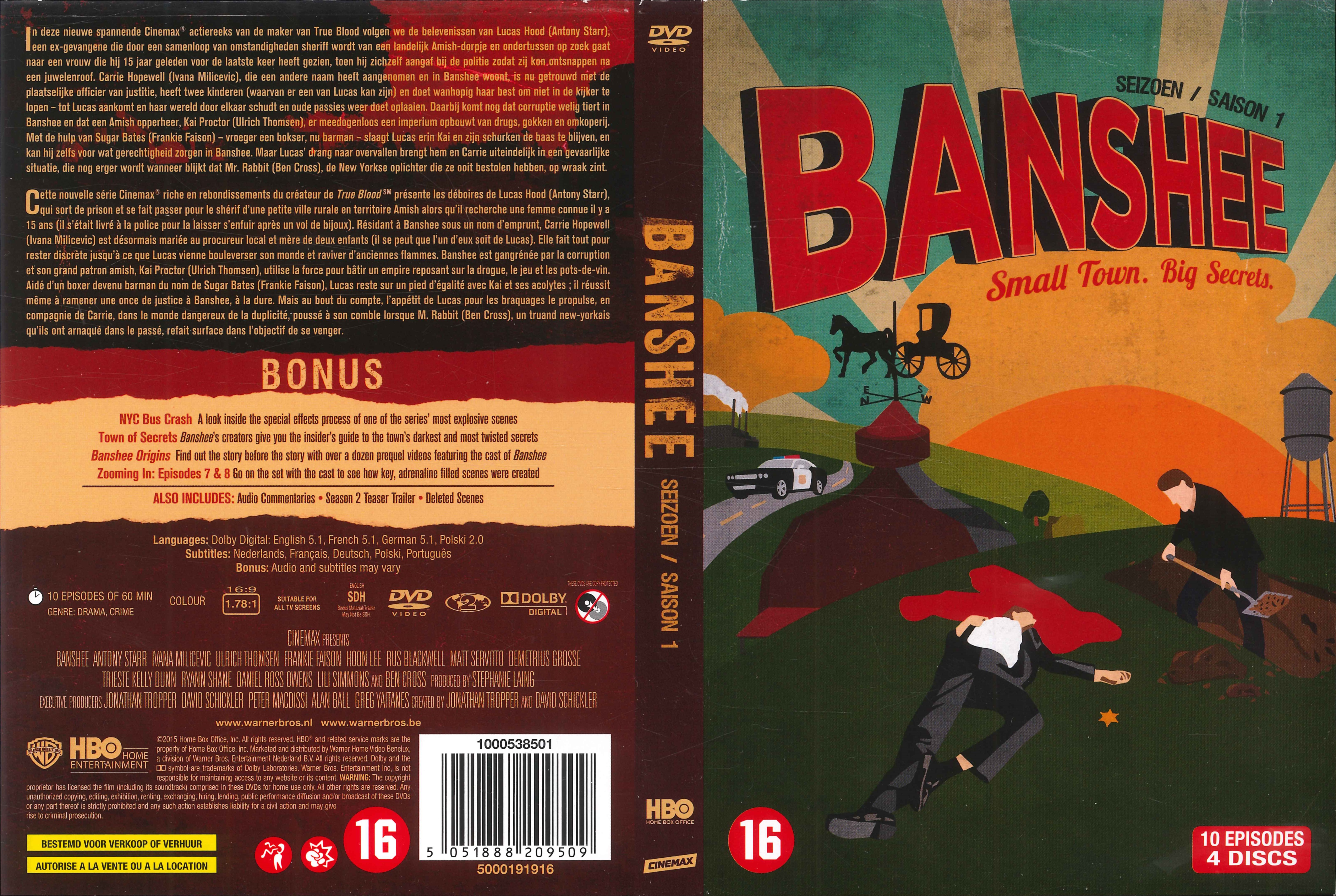 Jaquette DVD Banshee saison 1 v2