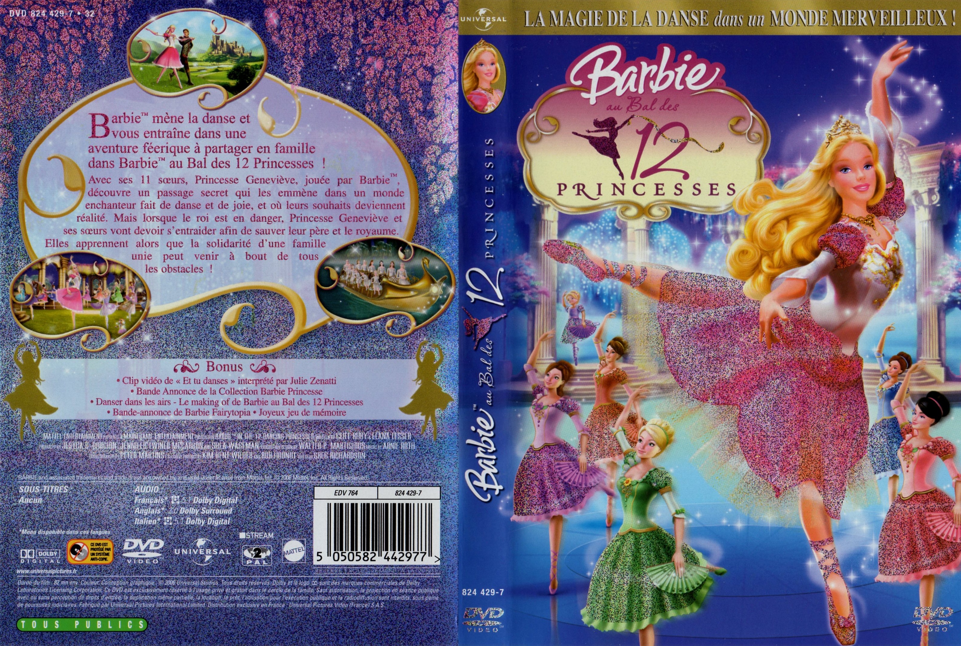 barbie 12 princesses streaming