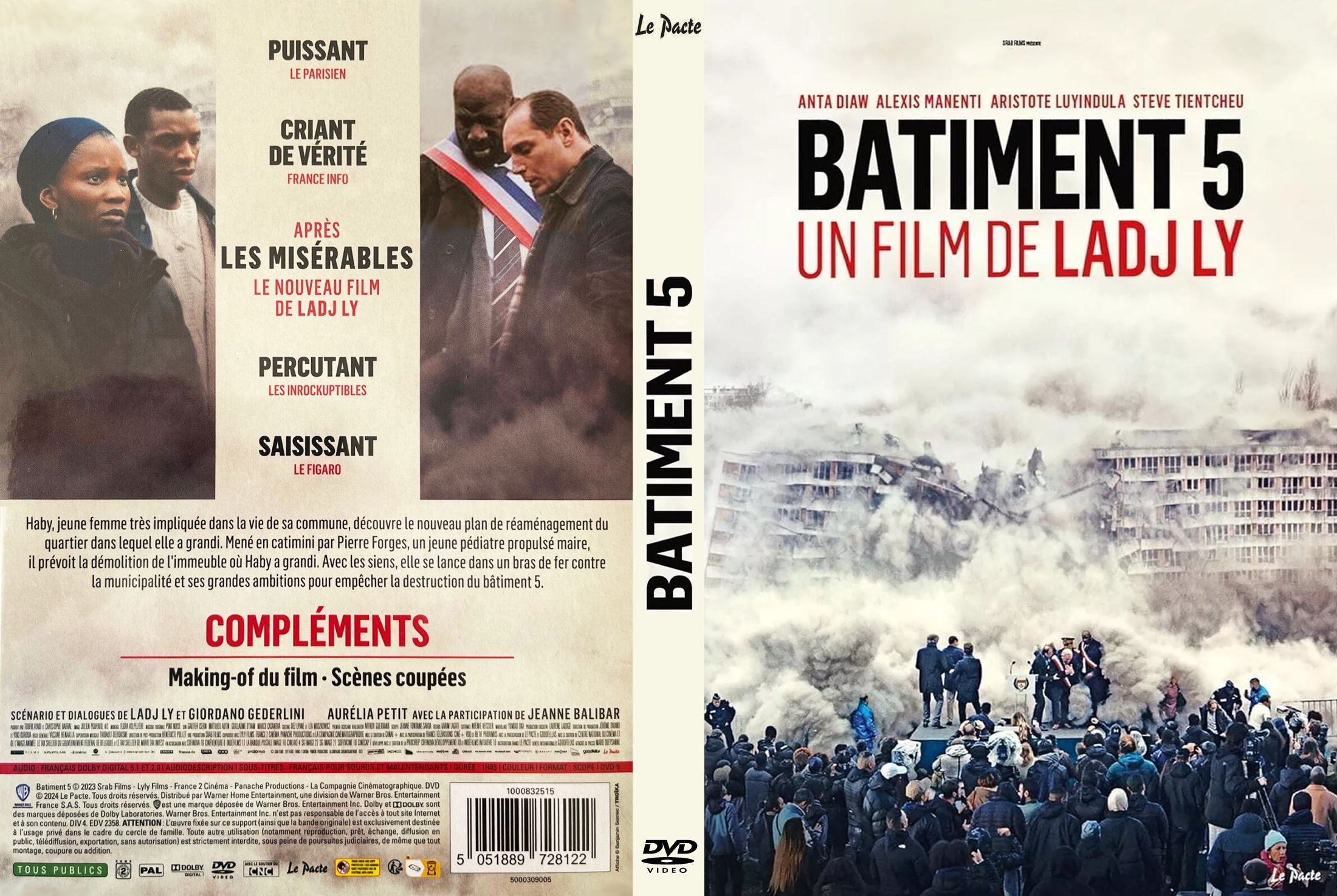 Jaquette DVD Batiment 5