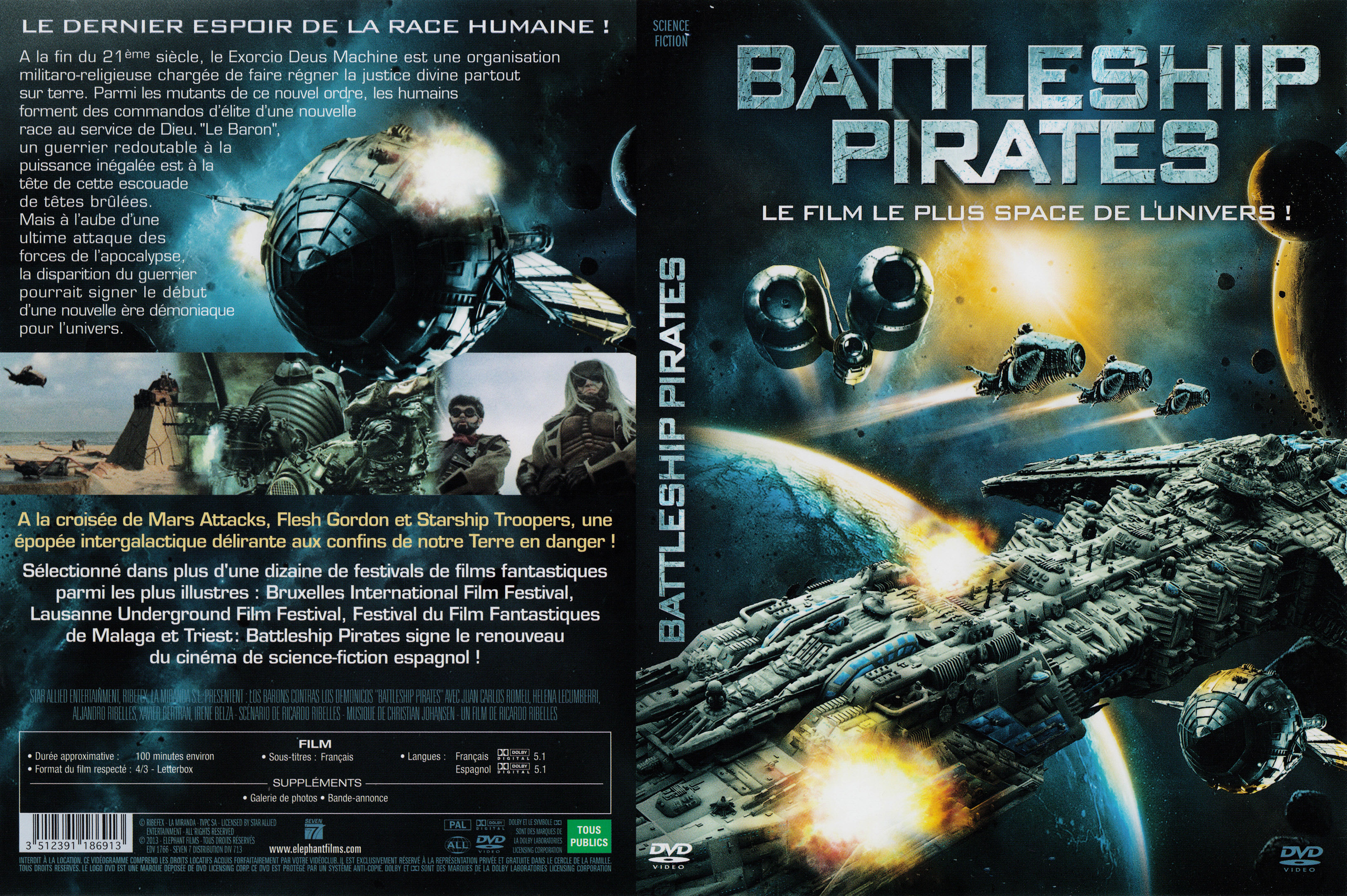 Jaquette DVD Battleship pirates