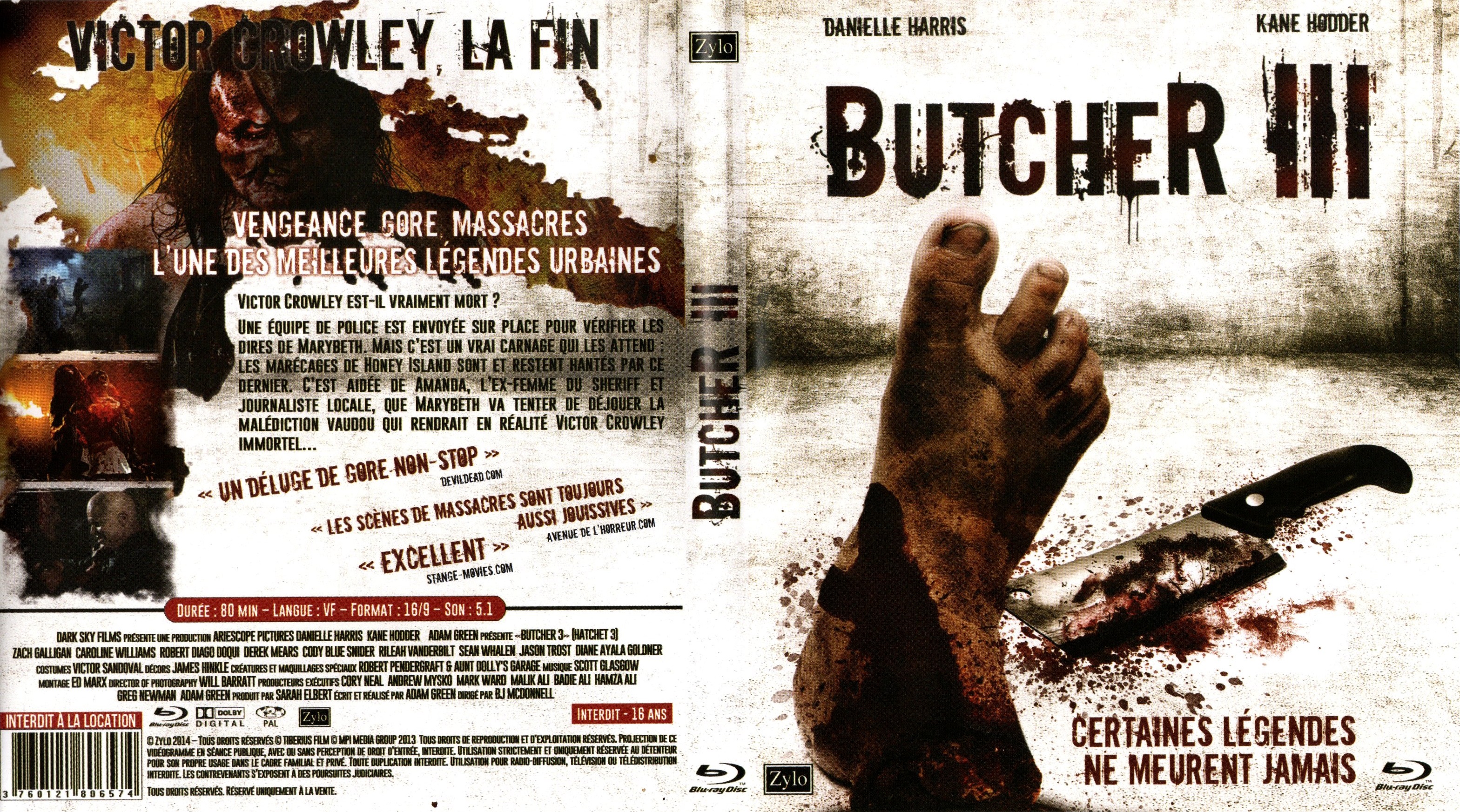 Jaquette DVD Butcher 3 (BLU-RAY)