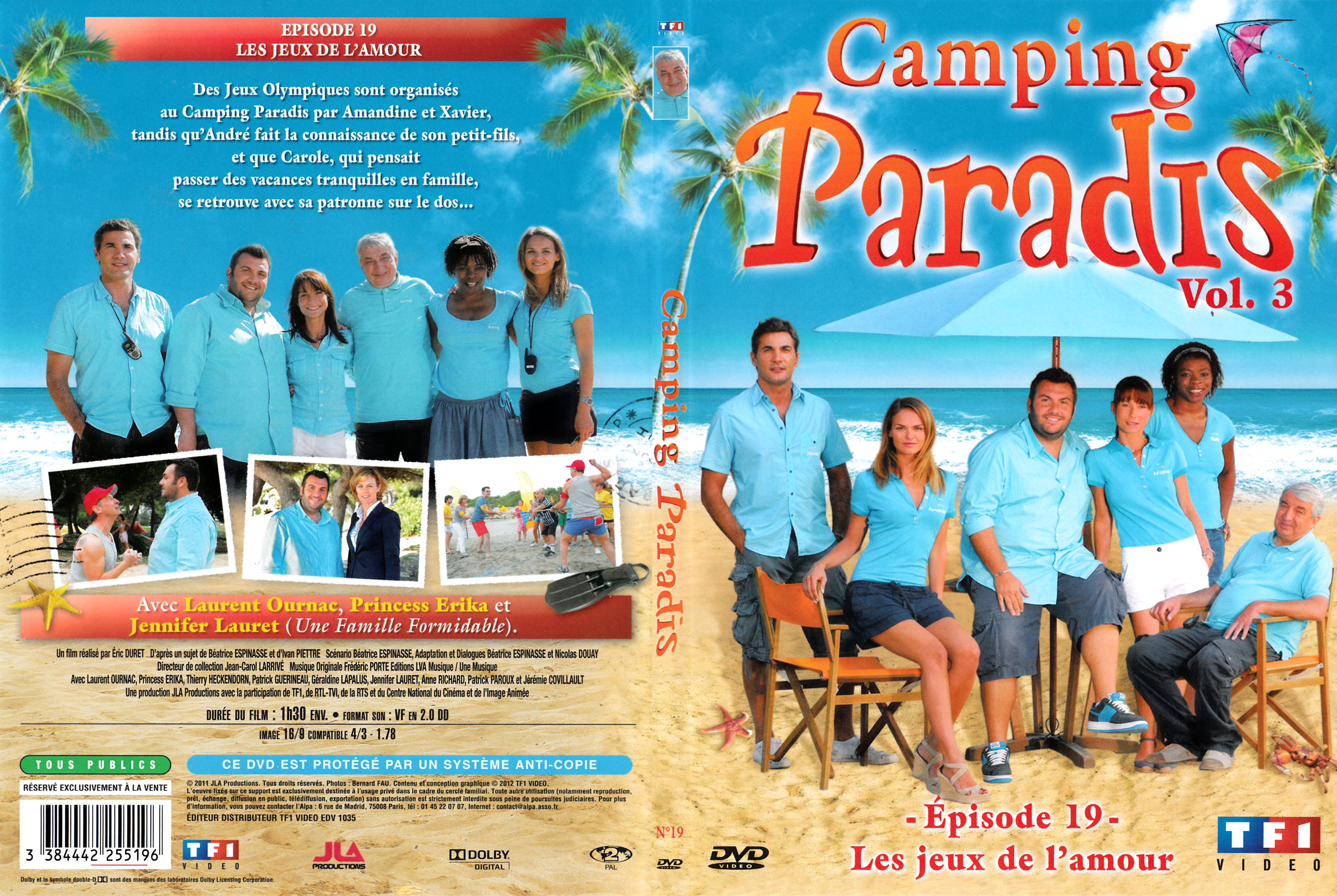 Jaquette DVD Camping Paradis vol 19
