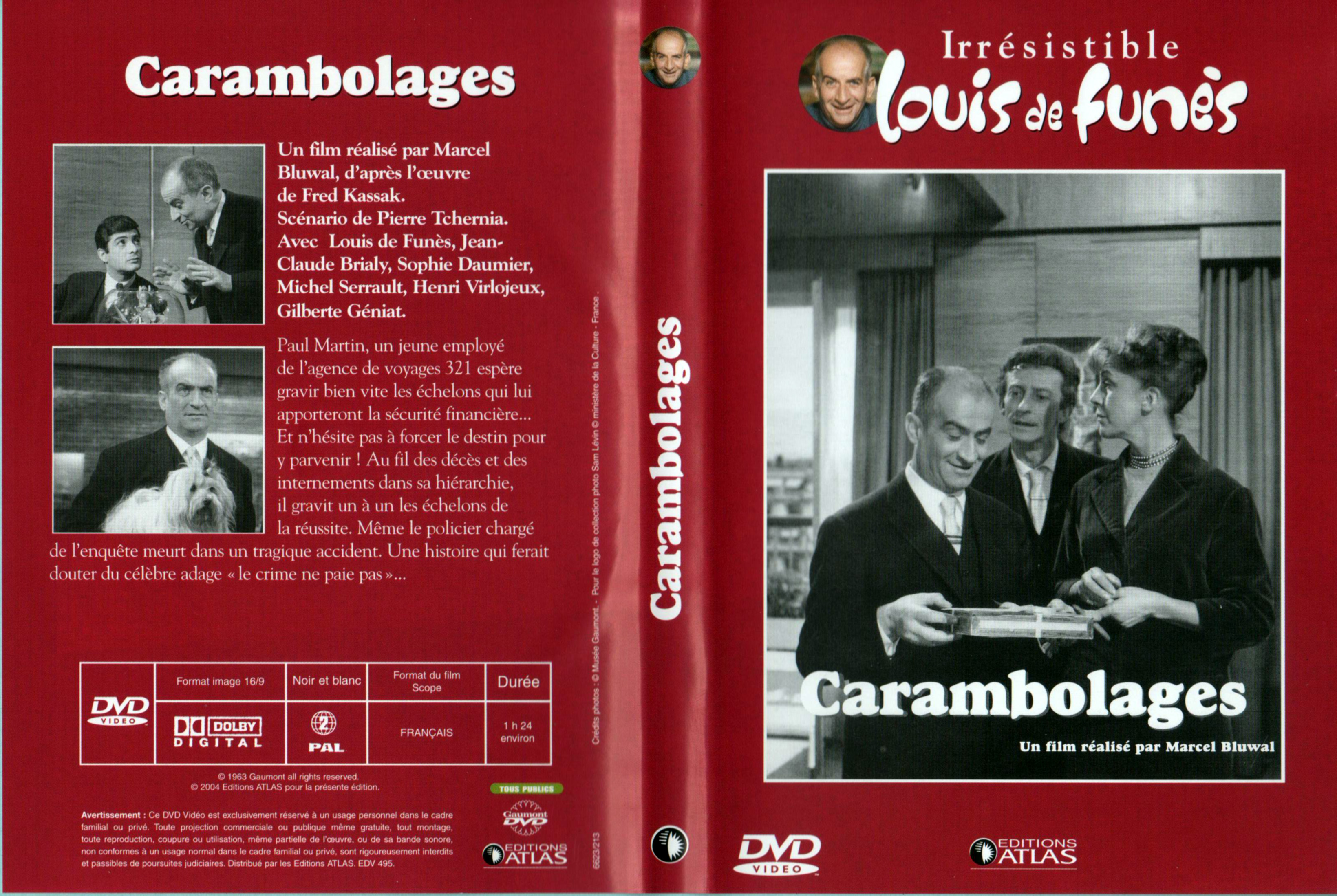 Jaquette Dvd De Carambolages V2 Cinéma Passion