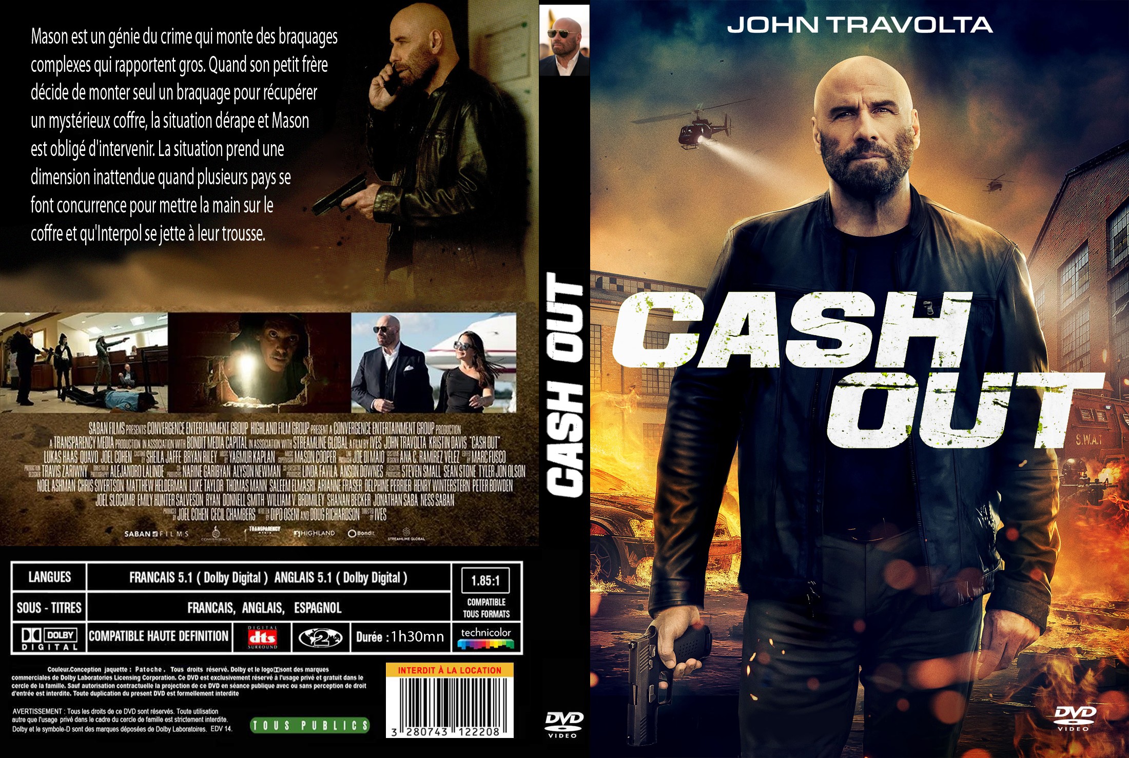 Jaquette DVD Cash Out custom