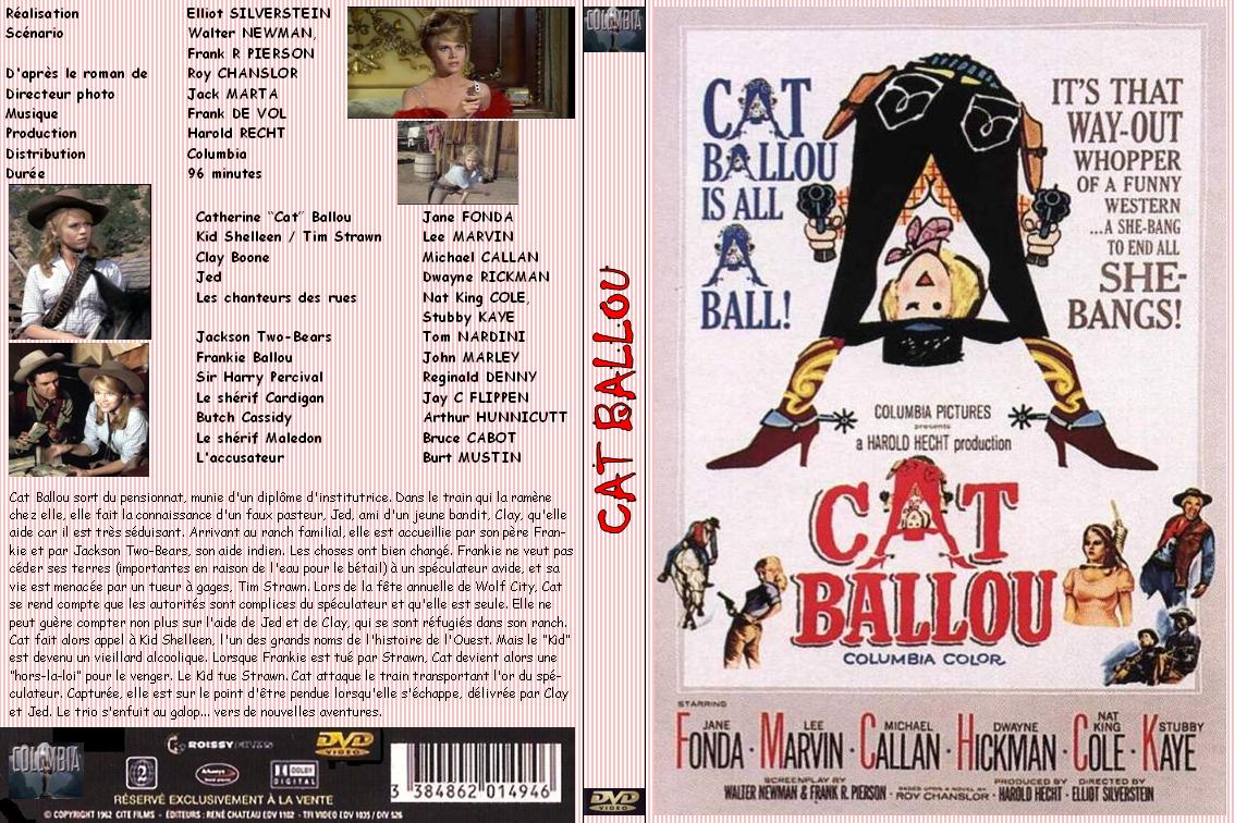 Jaquette DVD Cat Ballou custom