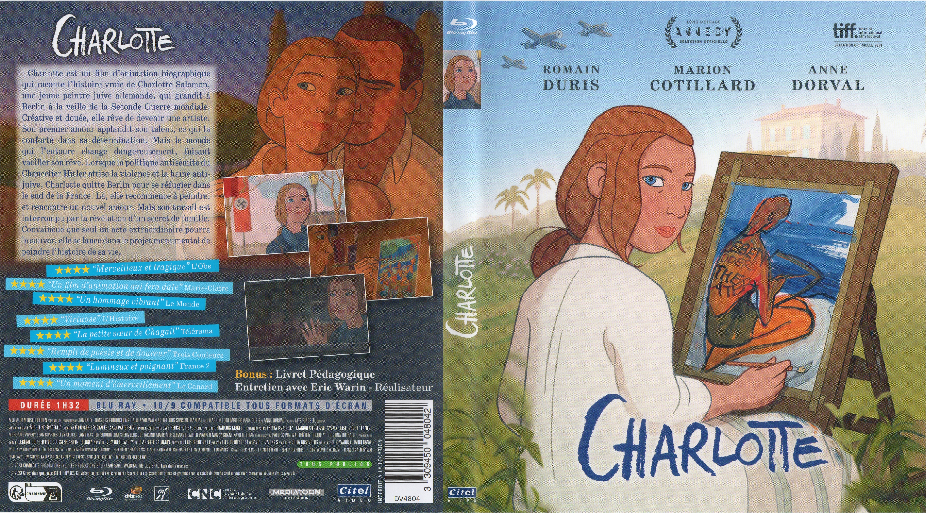 Jaquette DVD Charlotte (BLU-RAY)