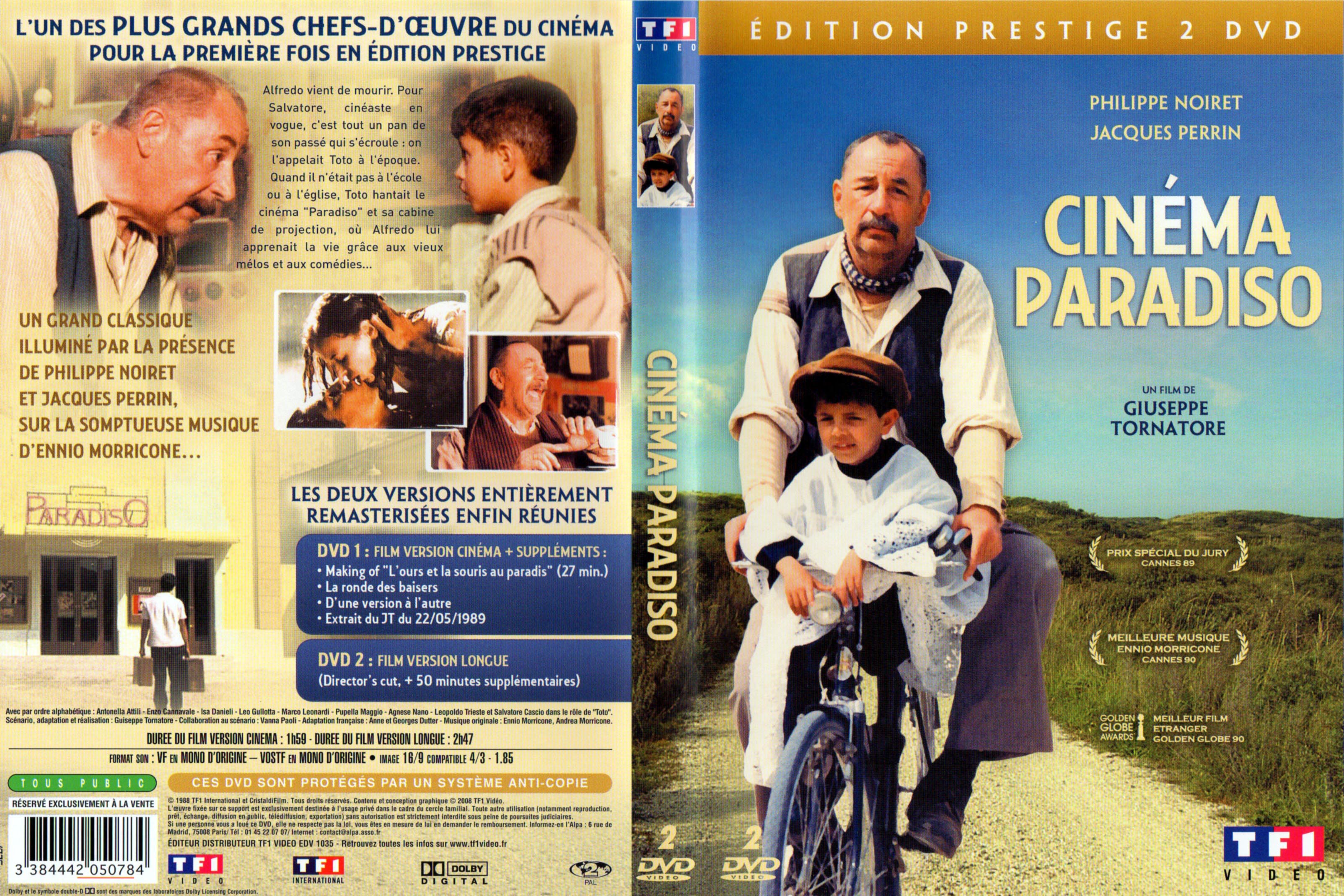 Jaquette DVD Cinema Paradiso v2