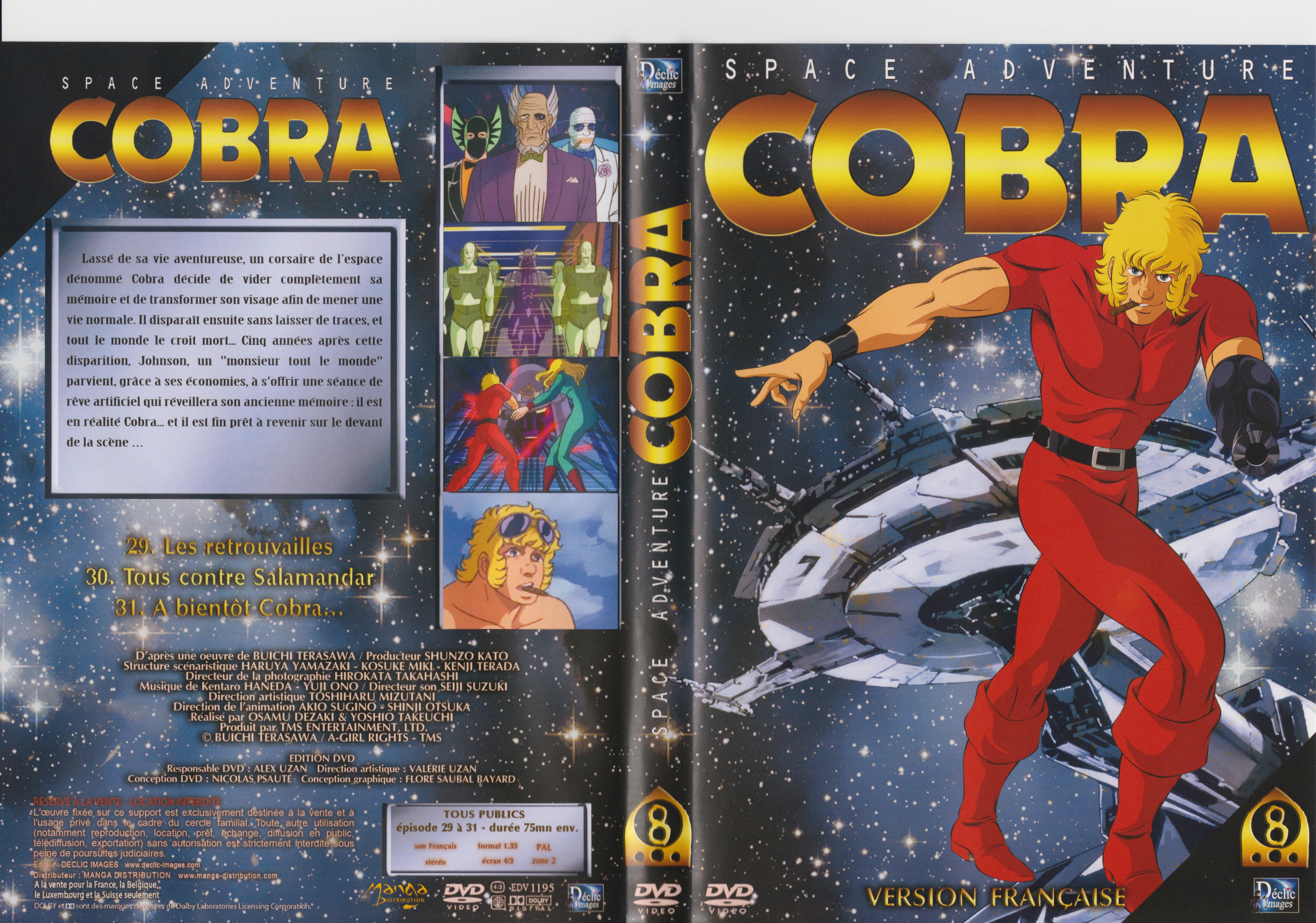 Jaquette DVD Cobra vol 8