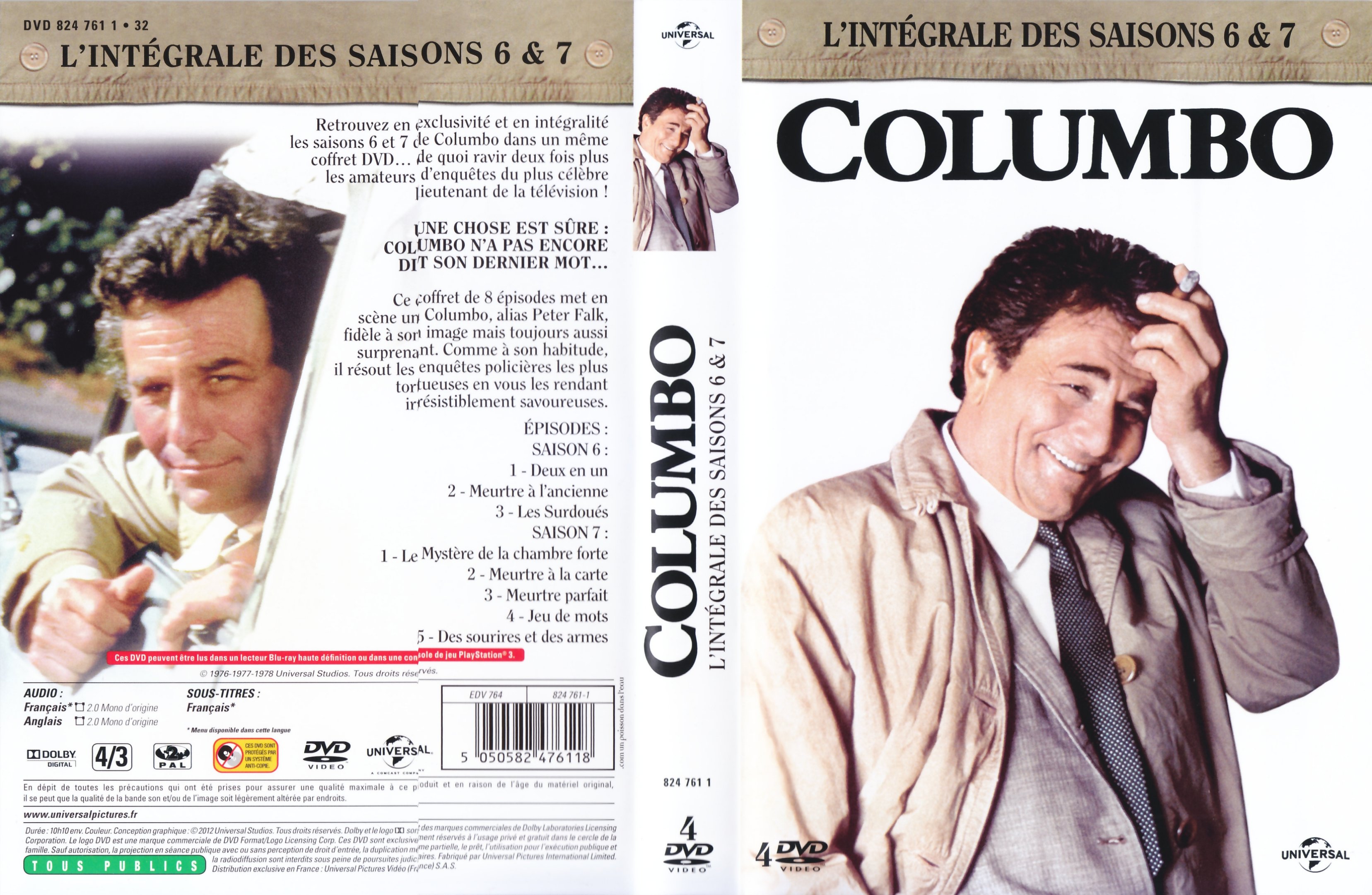 Columbo : L'intégrale - coffret - dvd