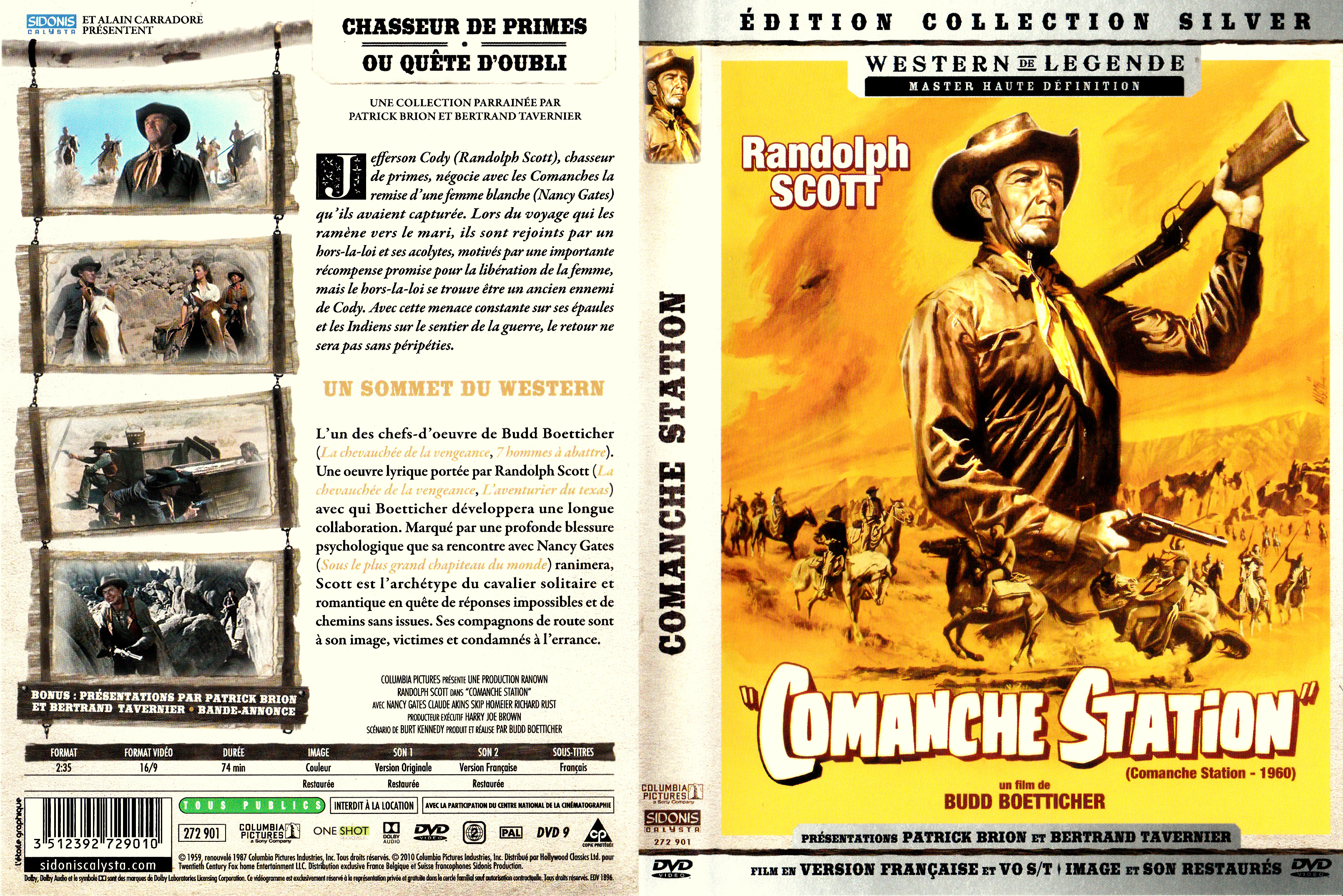 Jaquette DVD Comanche station v2
