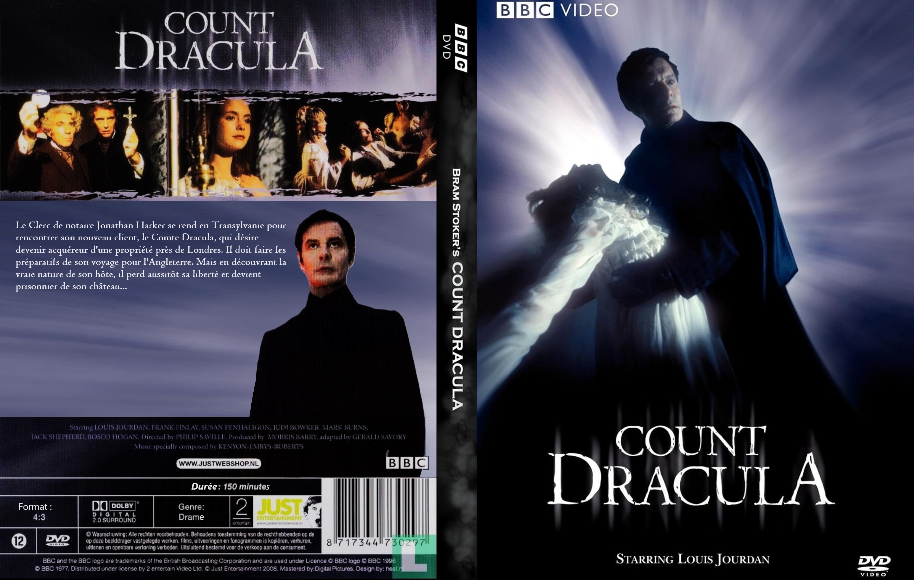 Jaquette DVD Count dracula custom