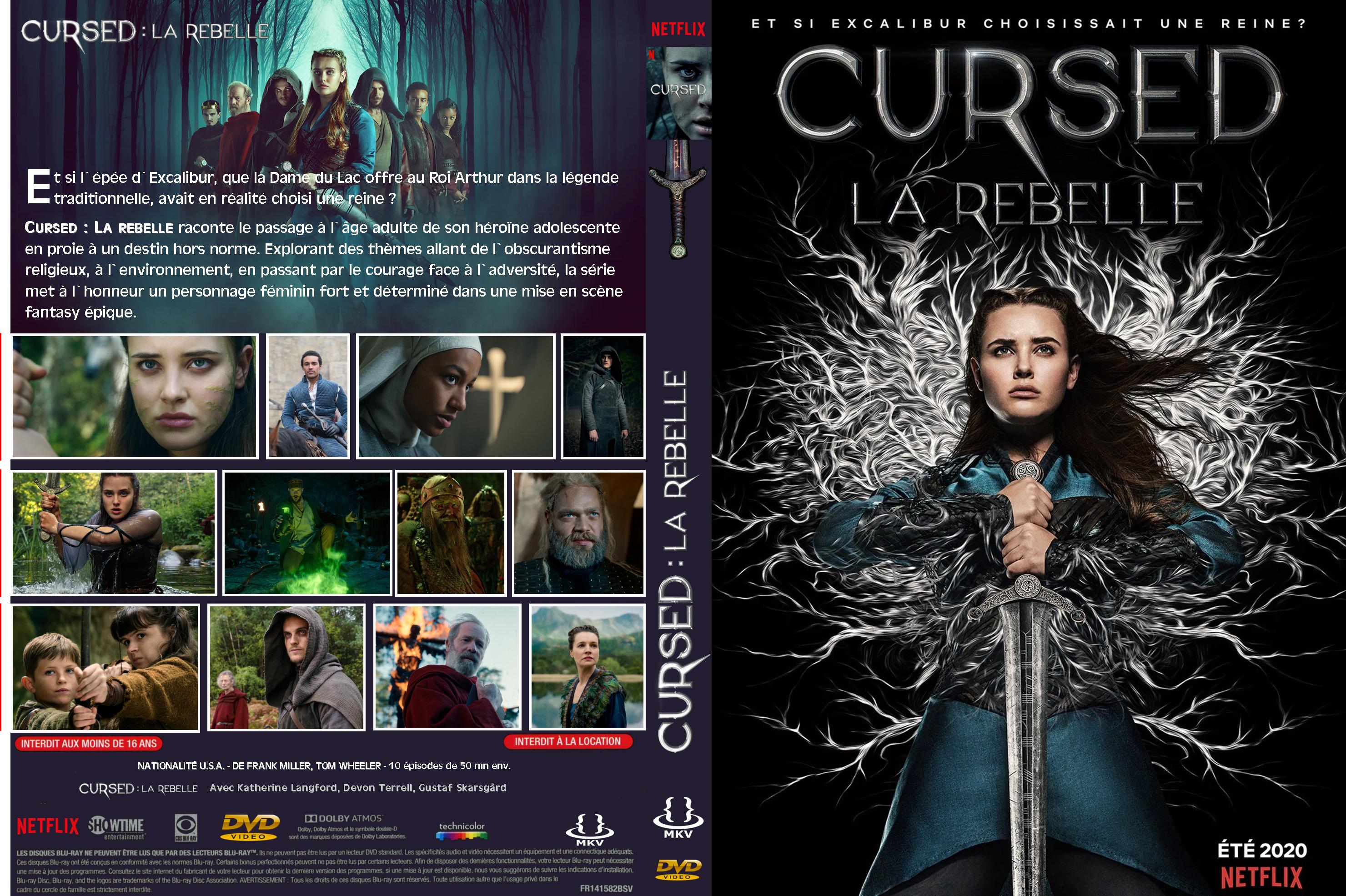 Jaquette DVD Cursed La Rebelle custom 