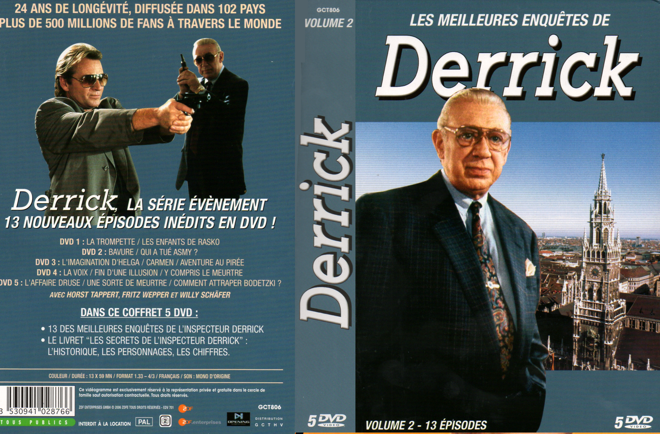 Jaquette DVD Derrick vol 02