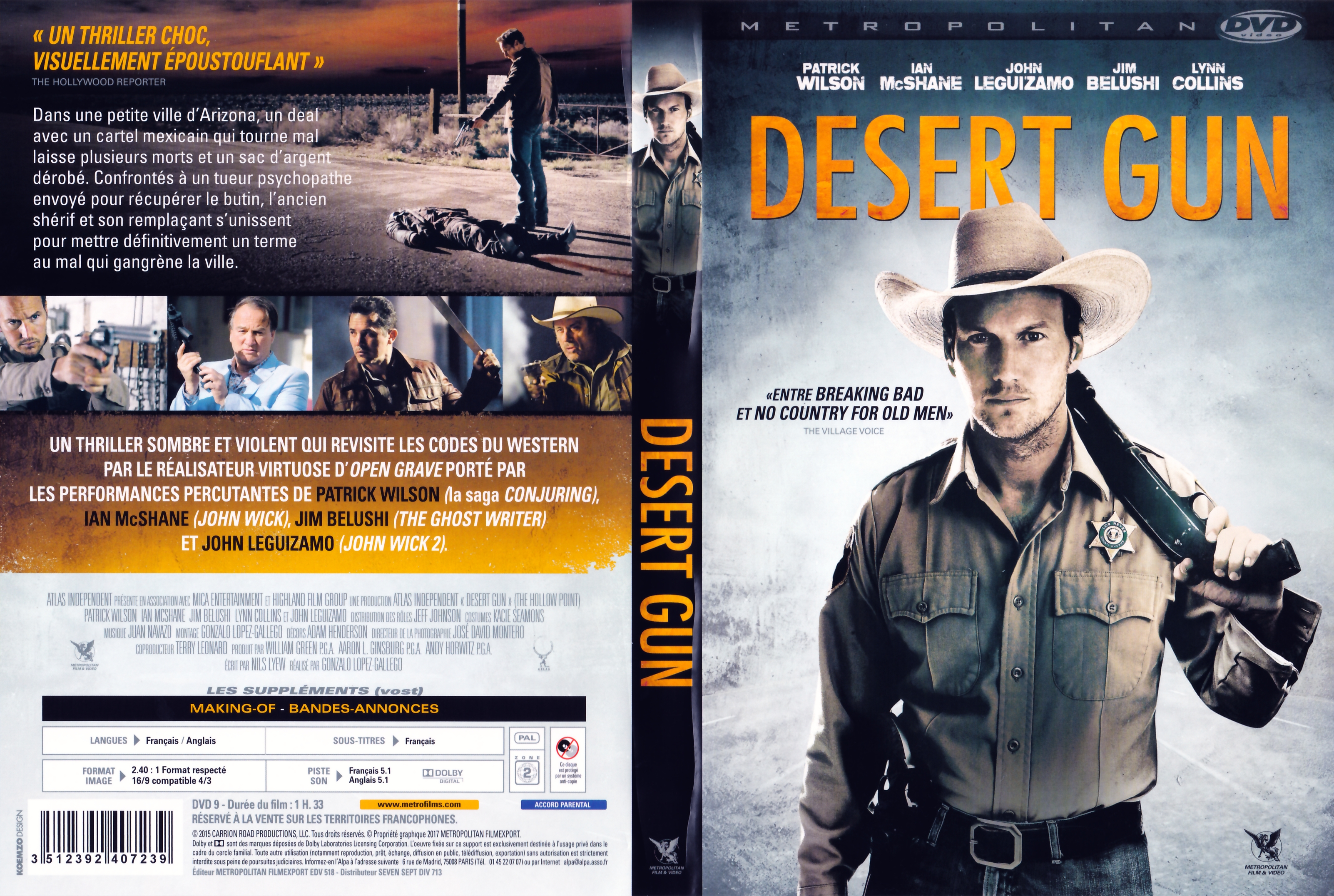 Jaquette DVD Desert gun