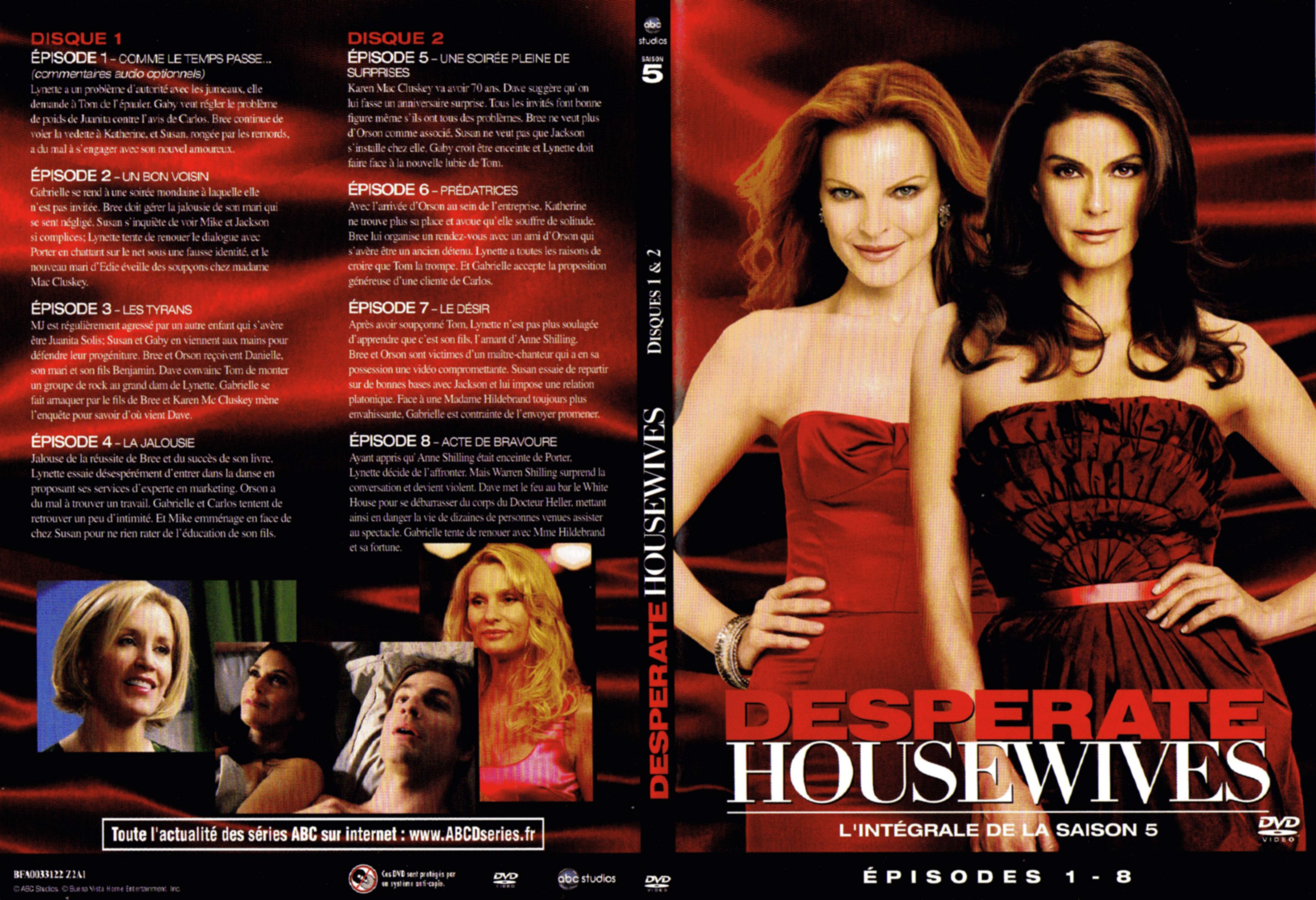 Jaquette Dvd De Desperate Housewives Saison Dvd Cin Ma Passion