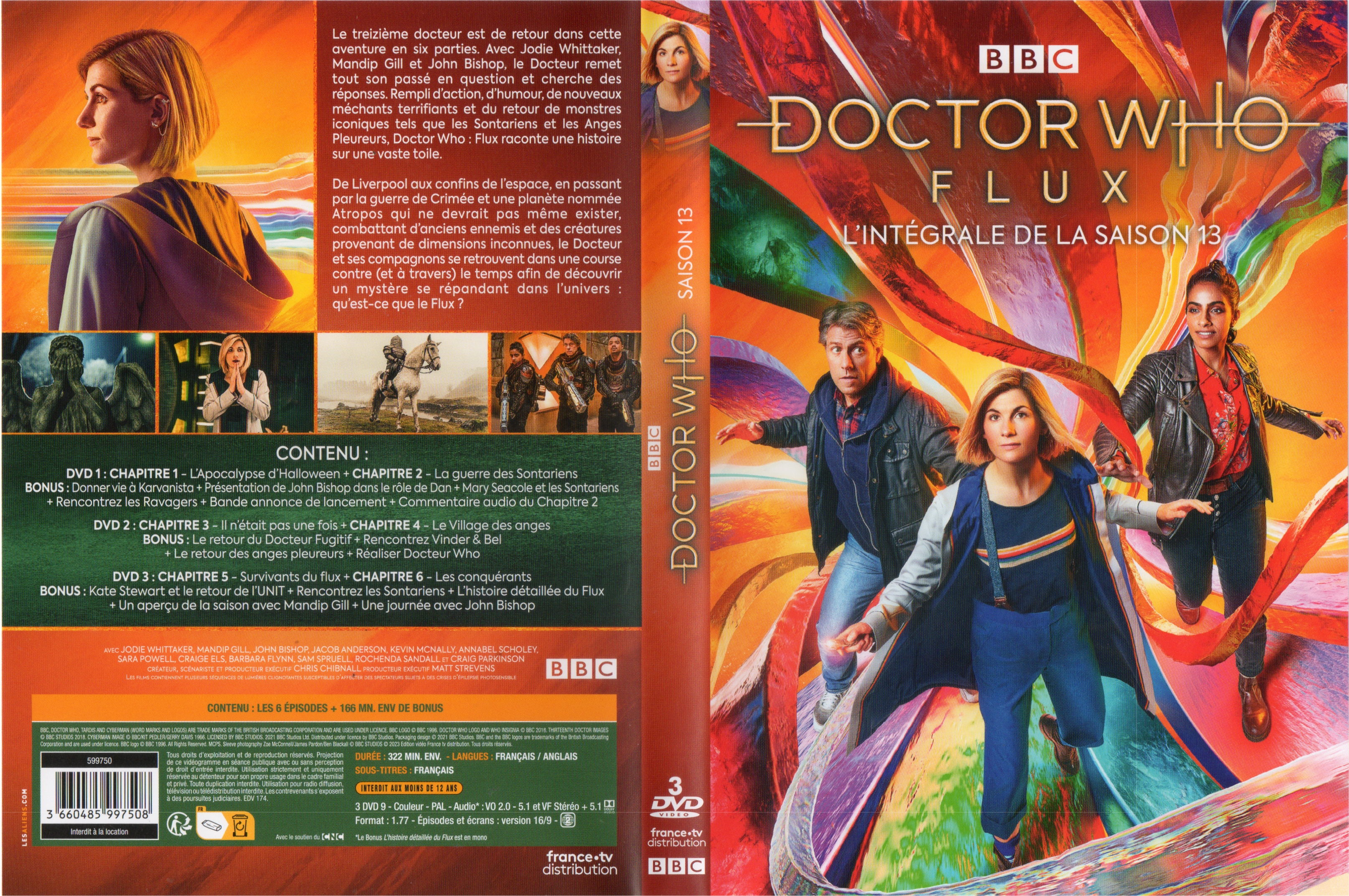 Jaquette DVD Doctor Who Saison 13