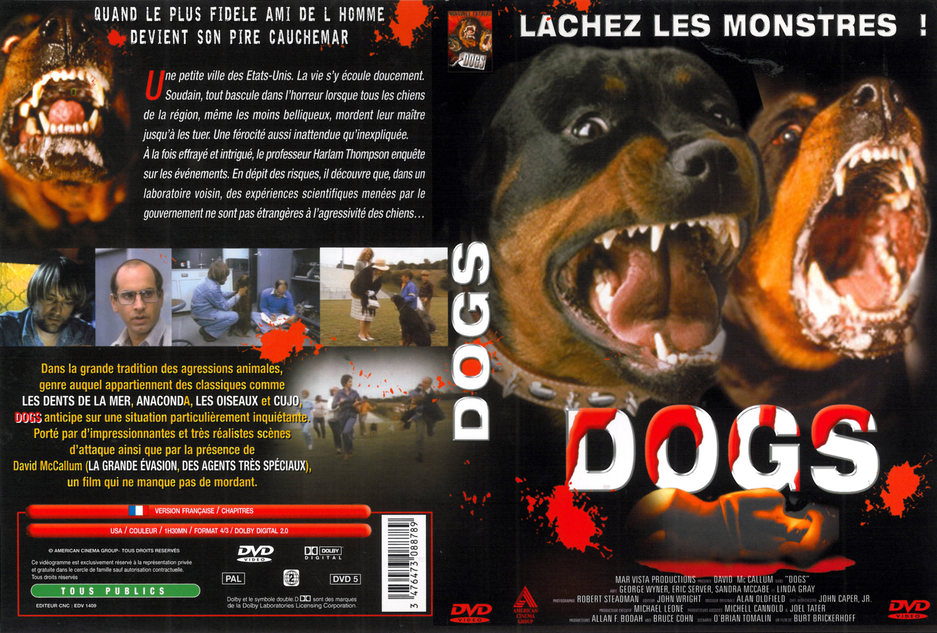 Jaquette DVD Dogs