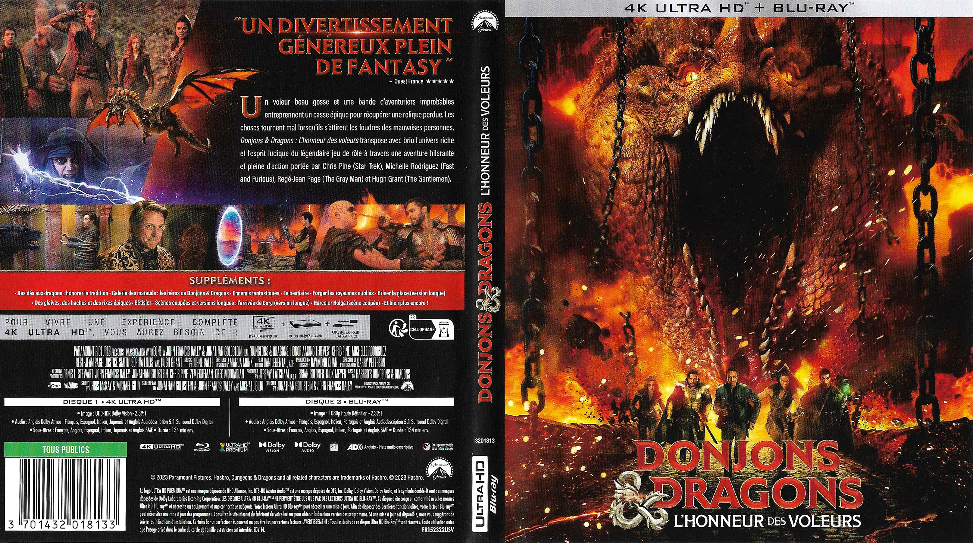 Jaquette DVD Donjons et Dragons l