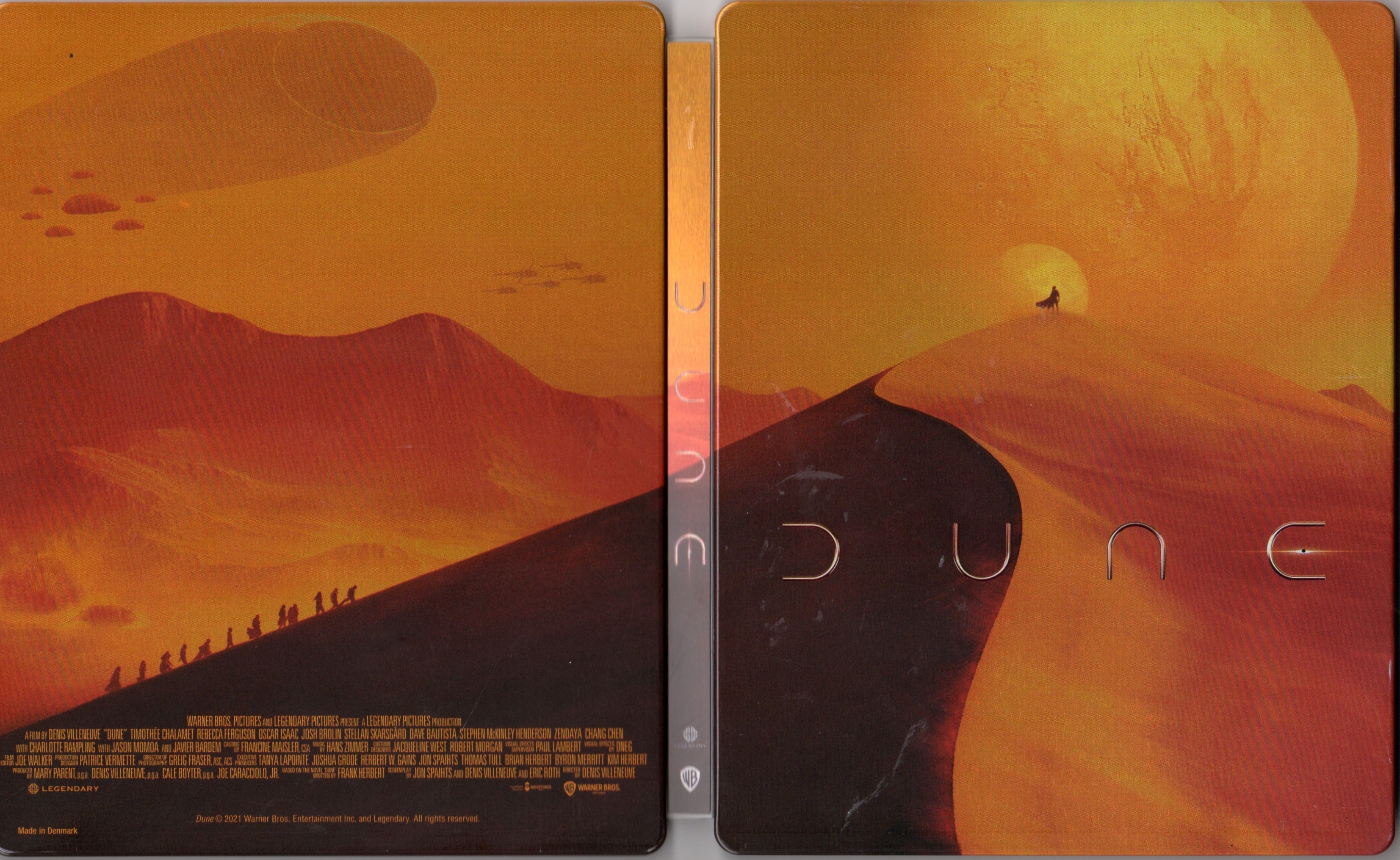 Jaquette DVD Dune (2021) 4K (BLU-RAY)