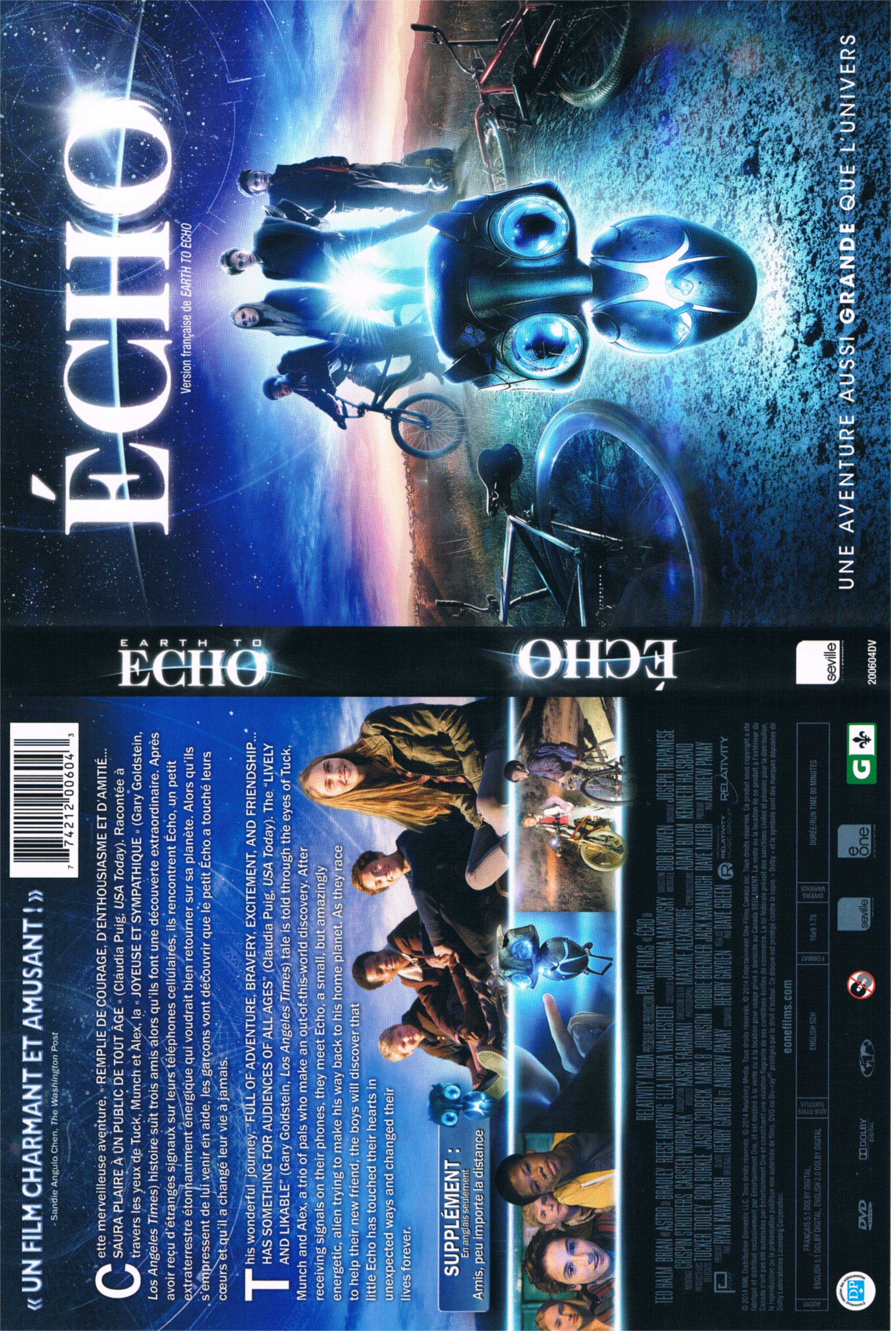 Earth To Echo Official Trailer #2 2014 - Sci-Fi