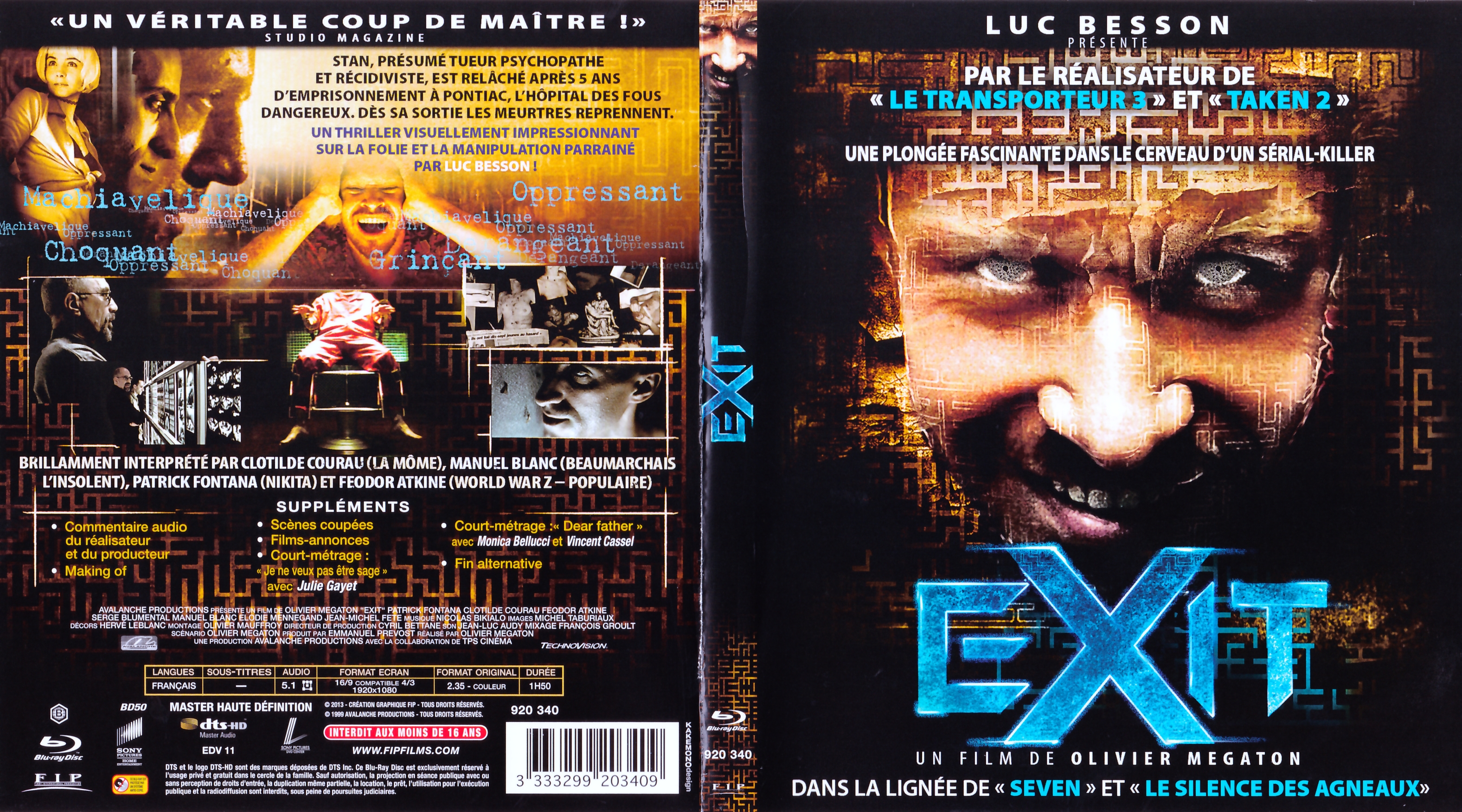 Jaquette DVD Exit (BLU-RAY)