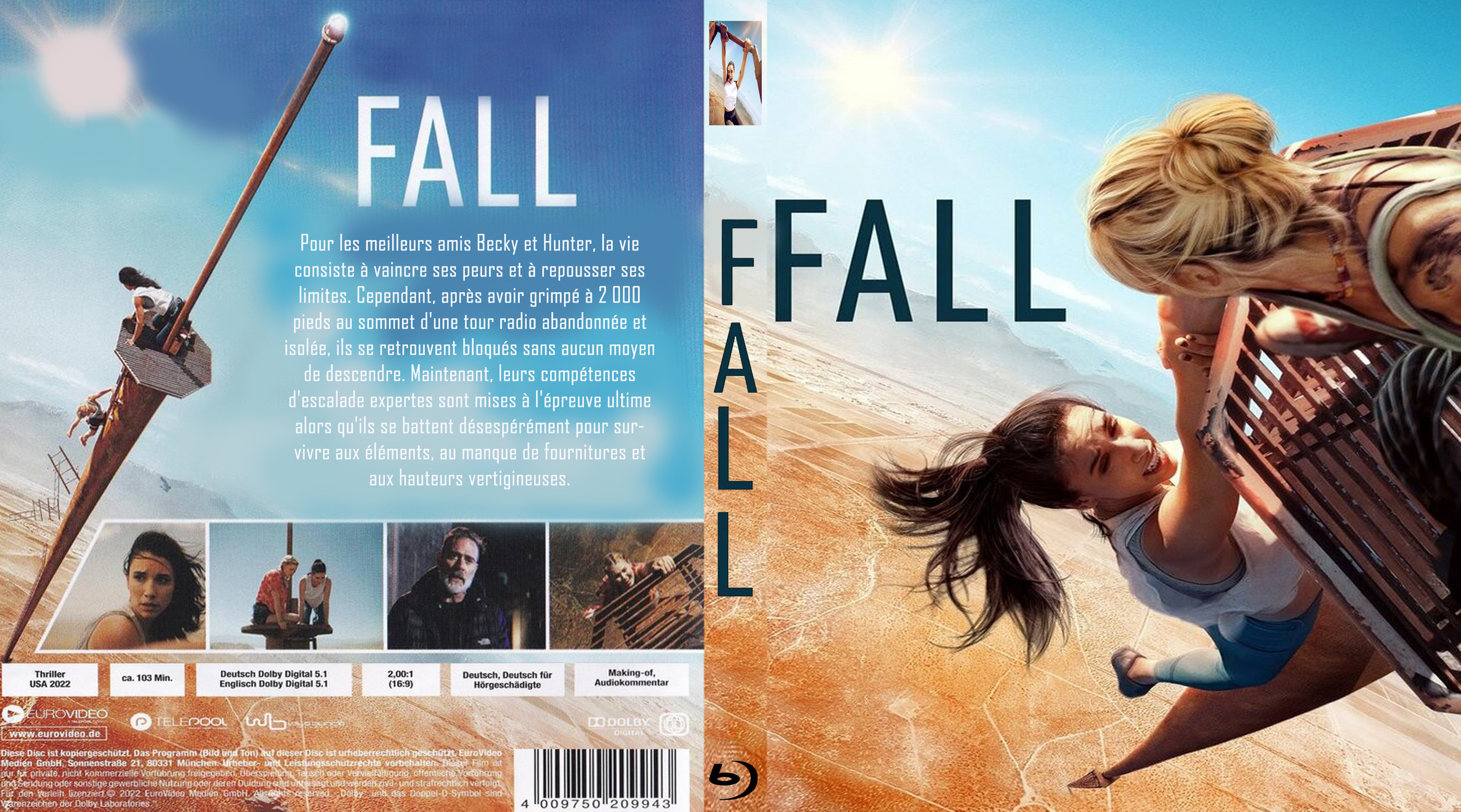 Jaquette DVD Fall custom (BLU-RAY)