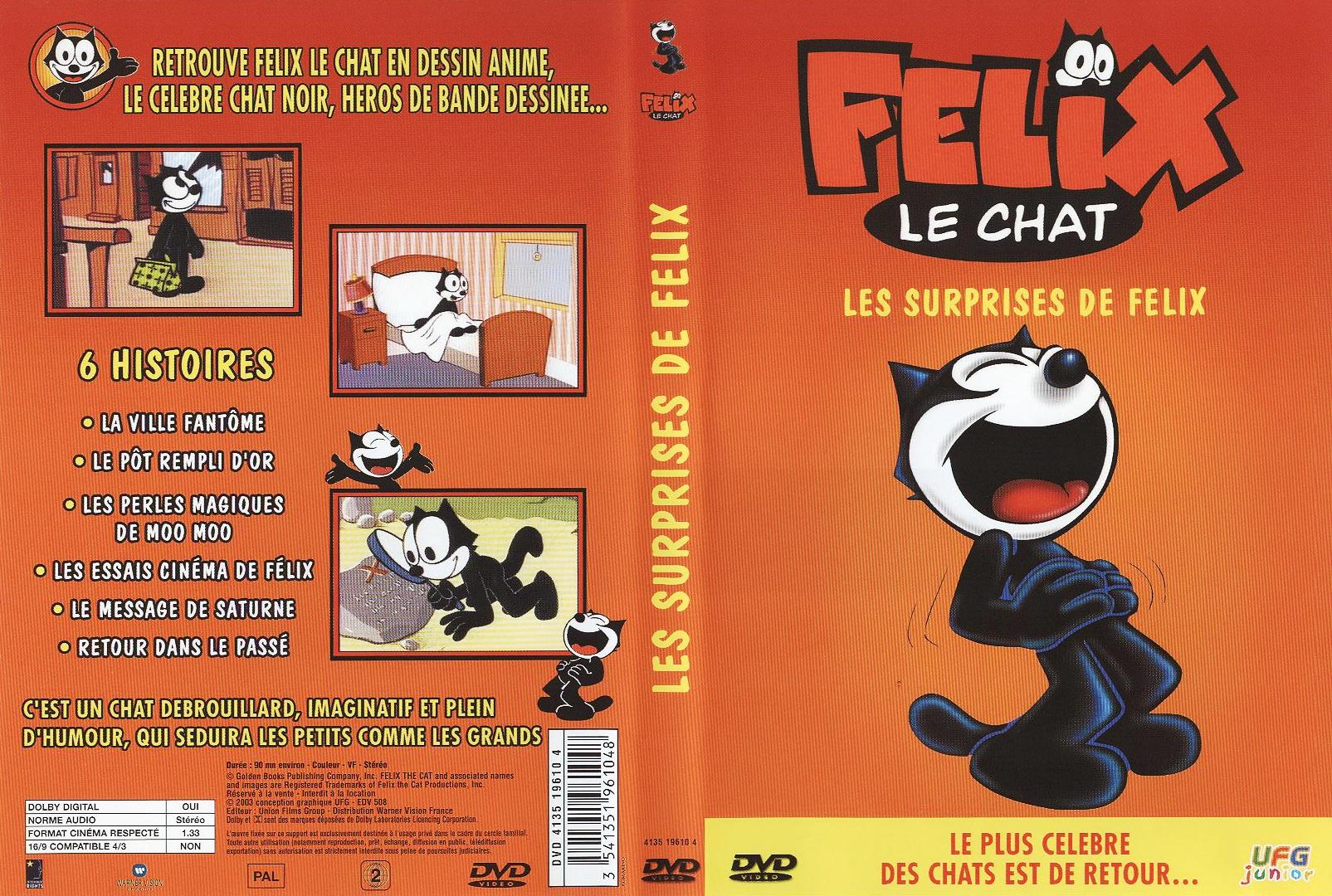 DVDFr - Félix le chat - Les aventures de Félix - DVD