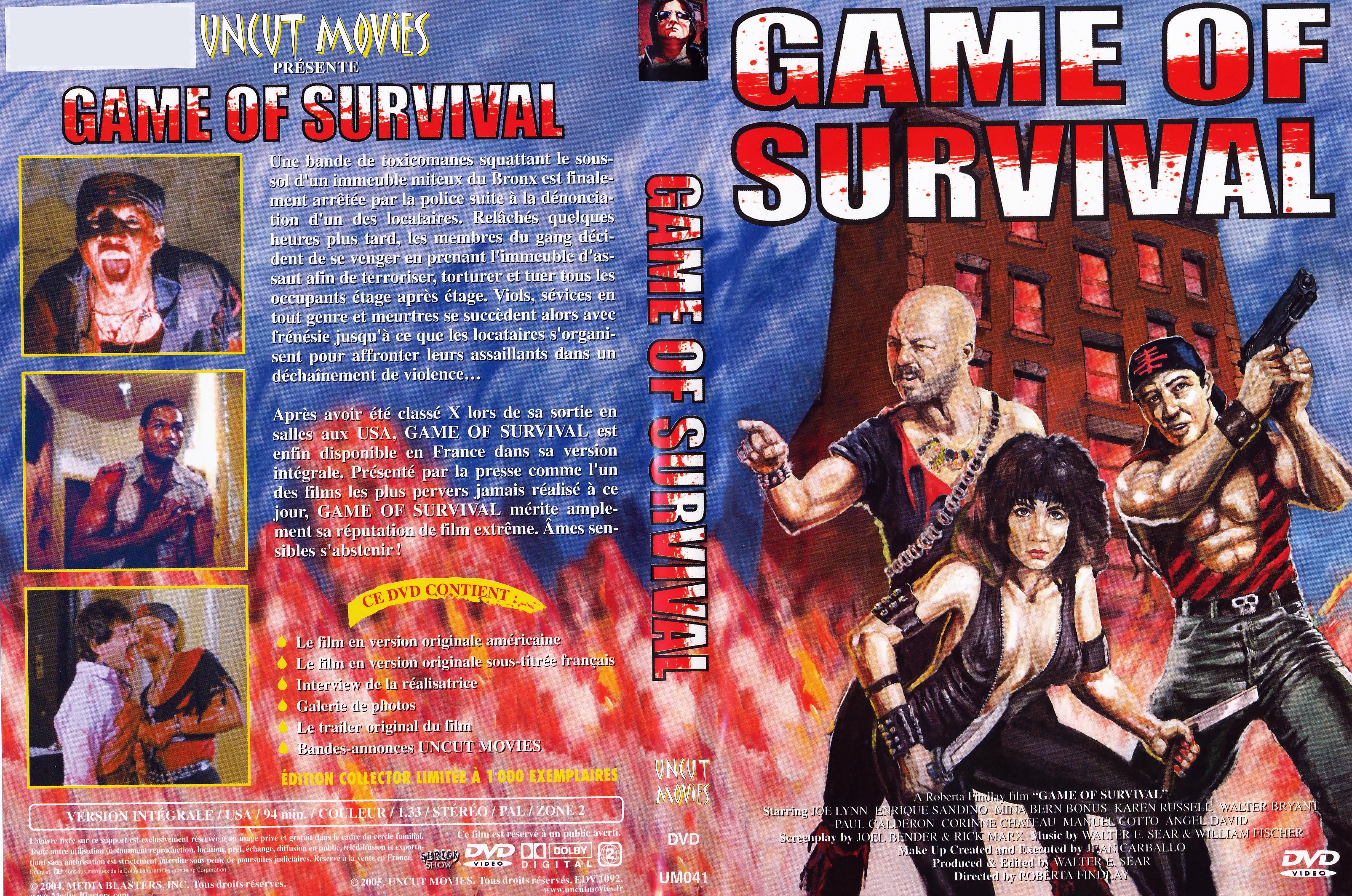 Jaquette DVD Game of survival