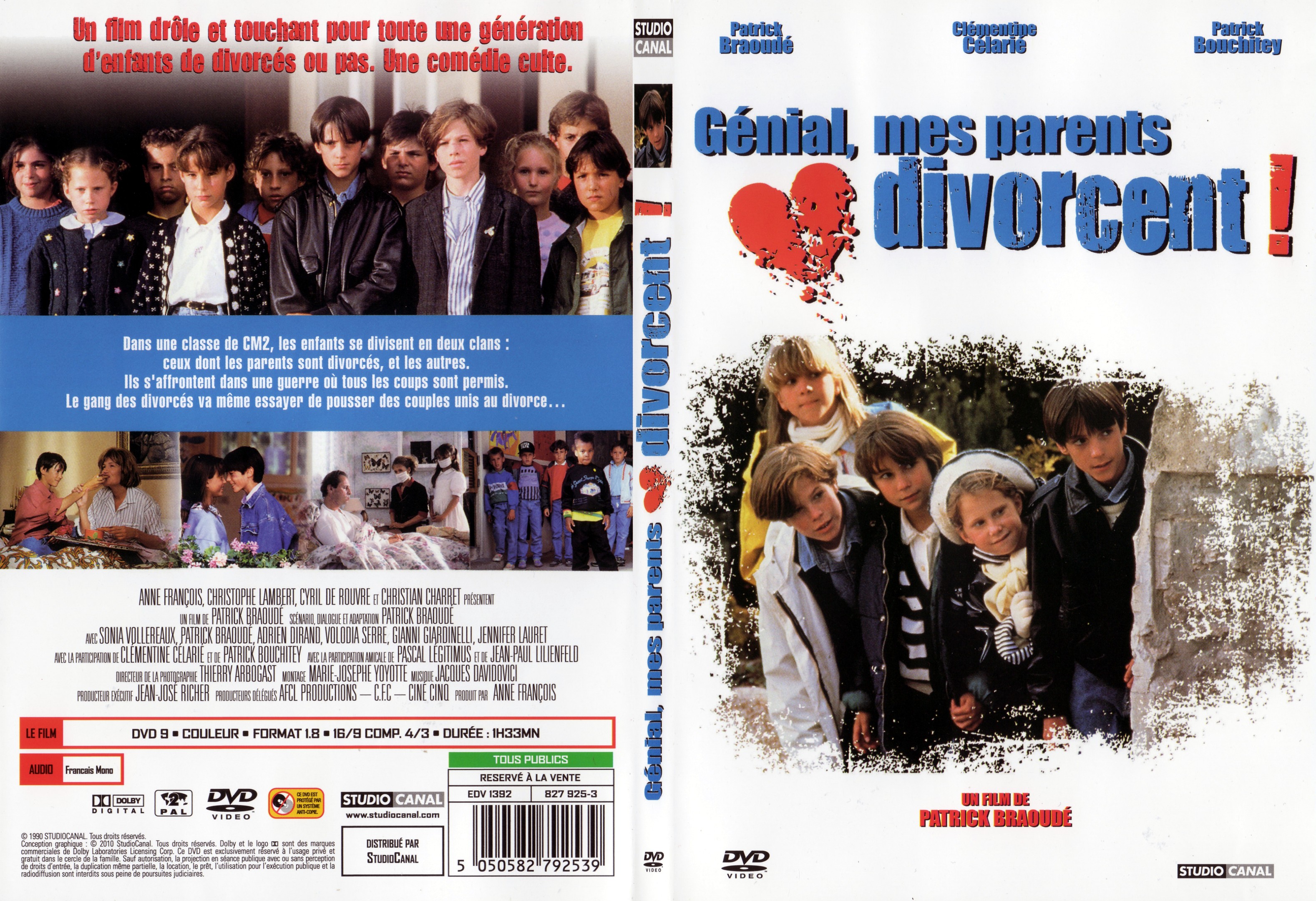 Jaquette DVD Gnial mes parents divorcent - SLIM
