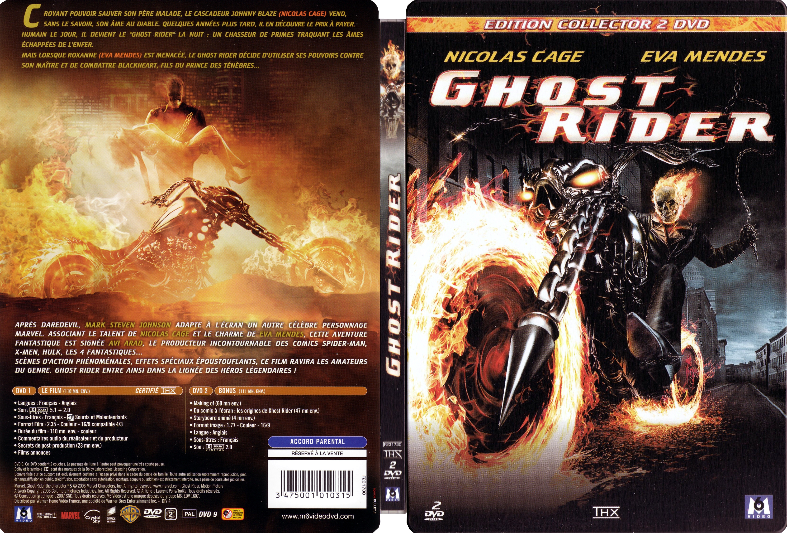 Jaquette DVD Ghost rider v3