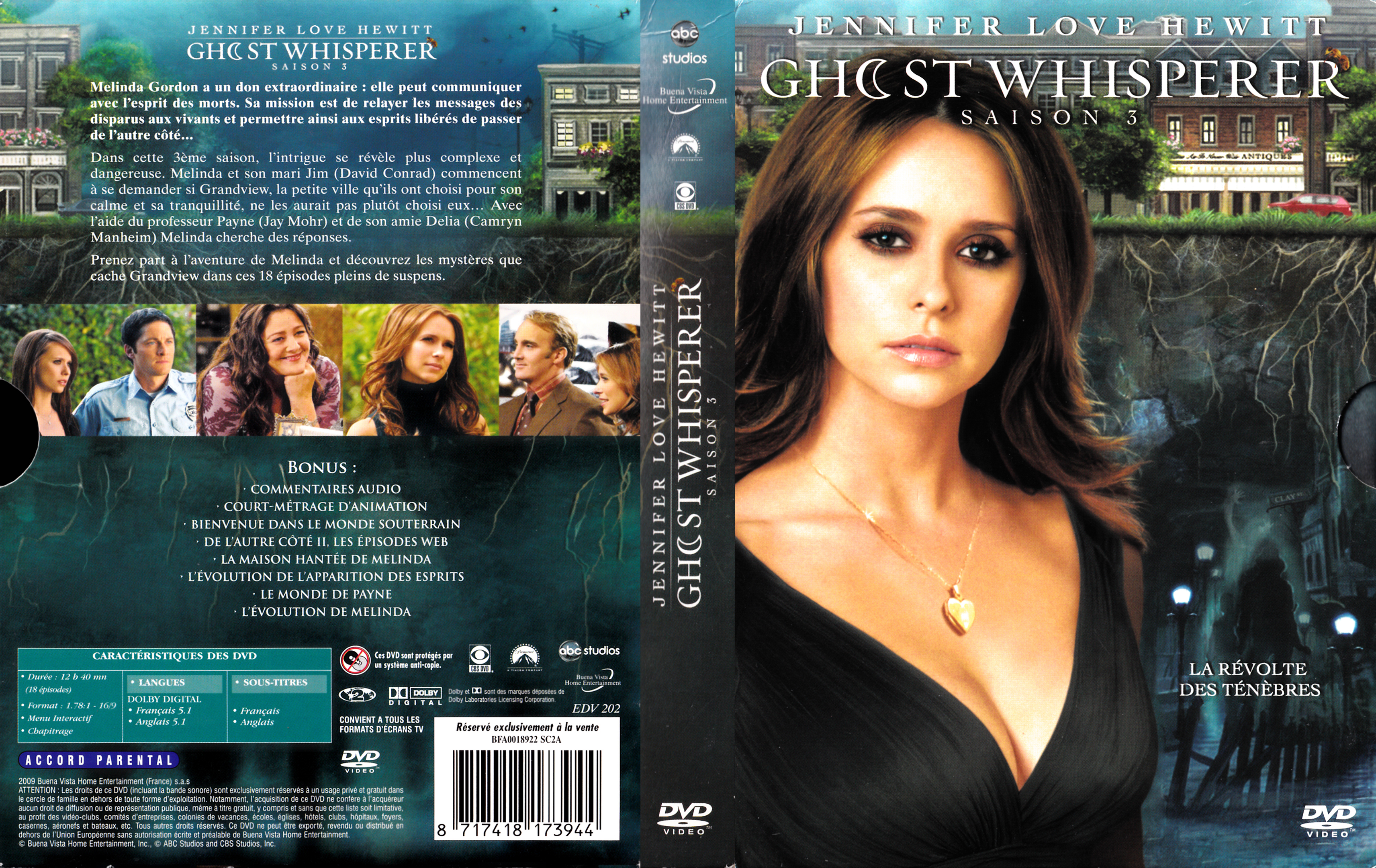 Jaquette DVD Ghost whisperer saison 3