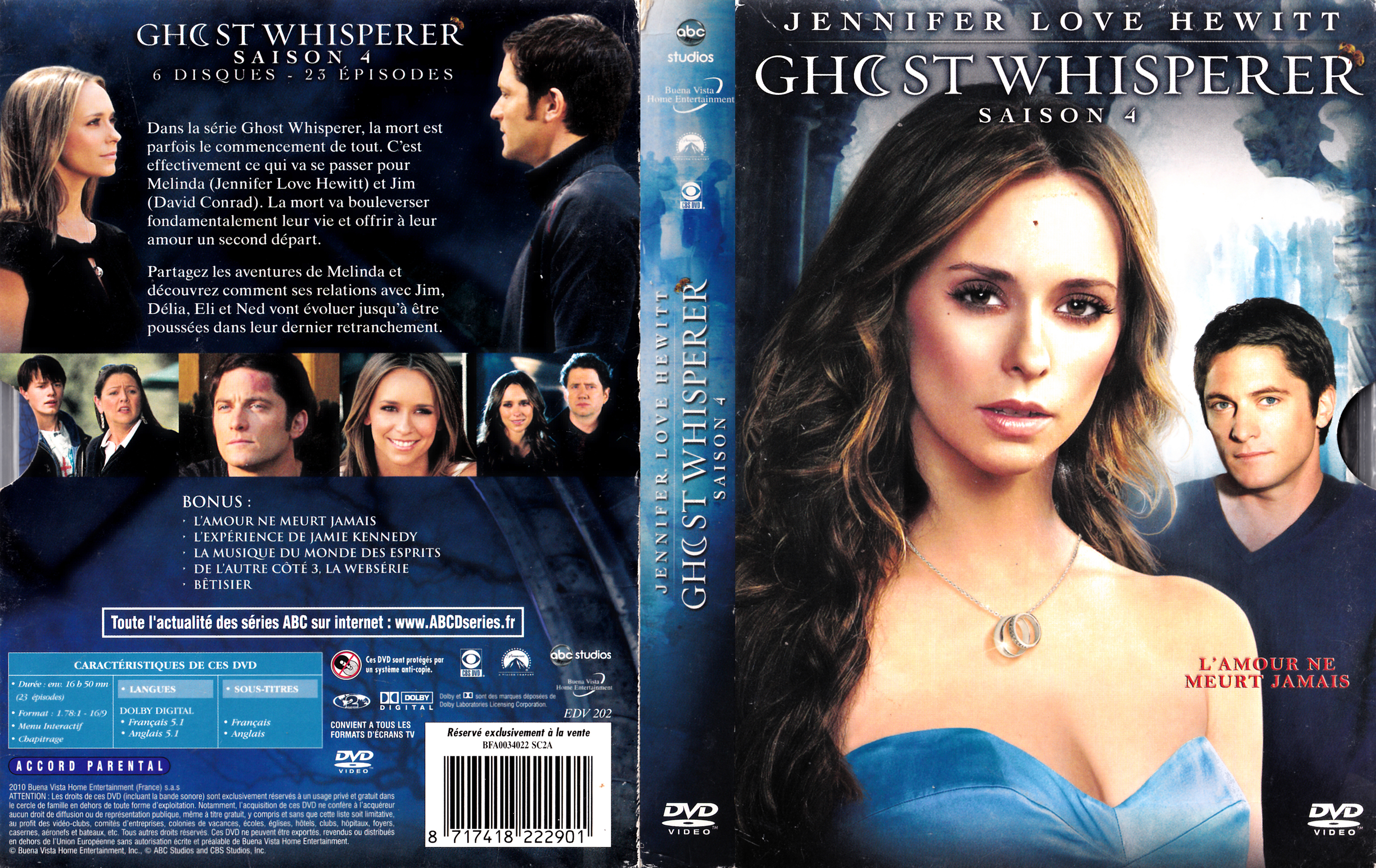 Jaquette DVD Ghost whisperer saison 4