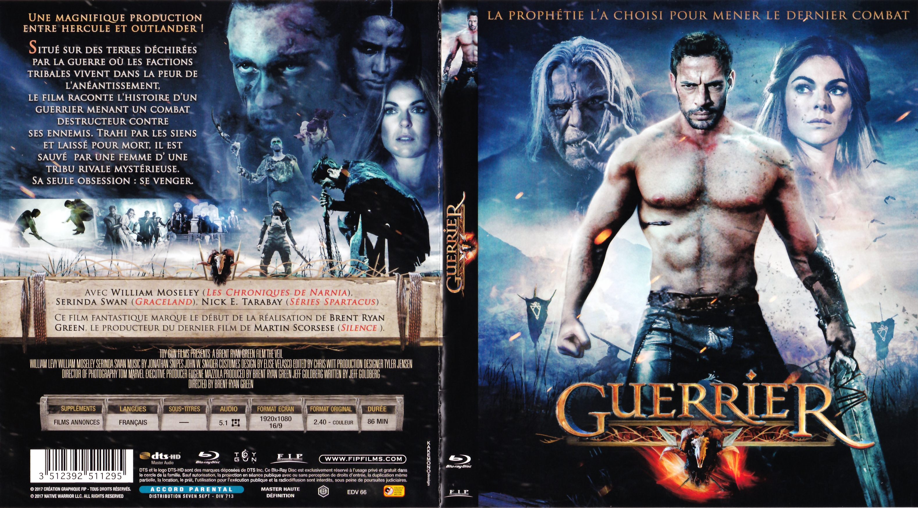 Jaquette DVD Guerrier (BLU-RAY)