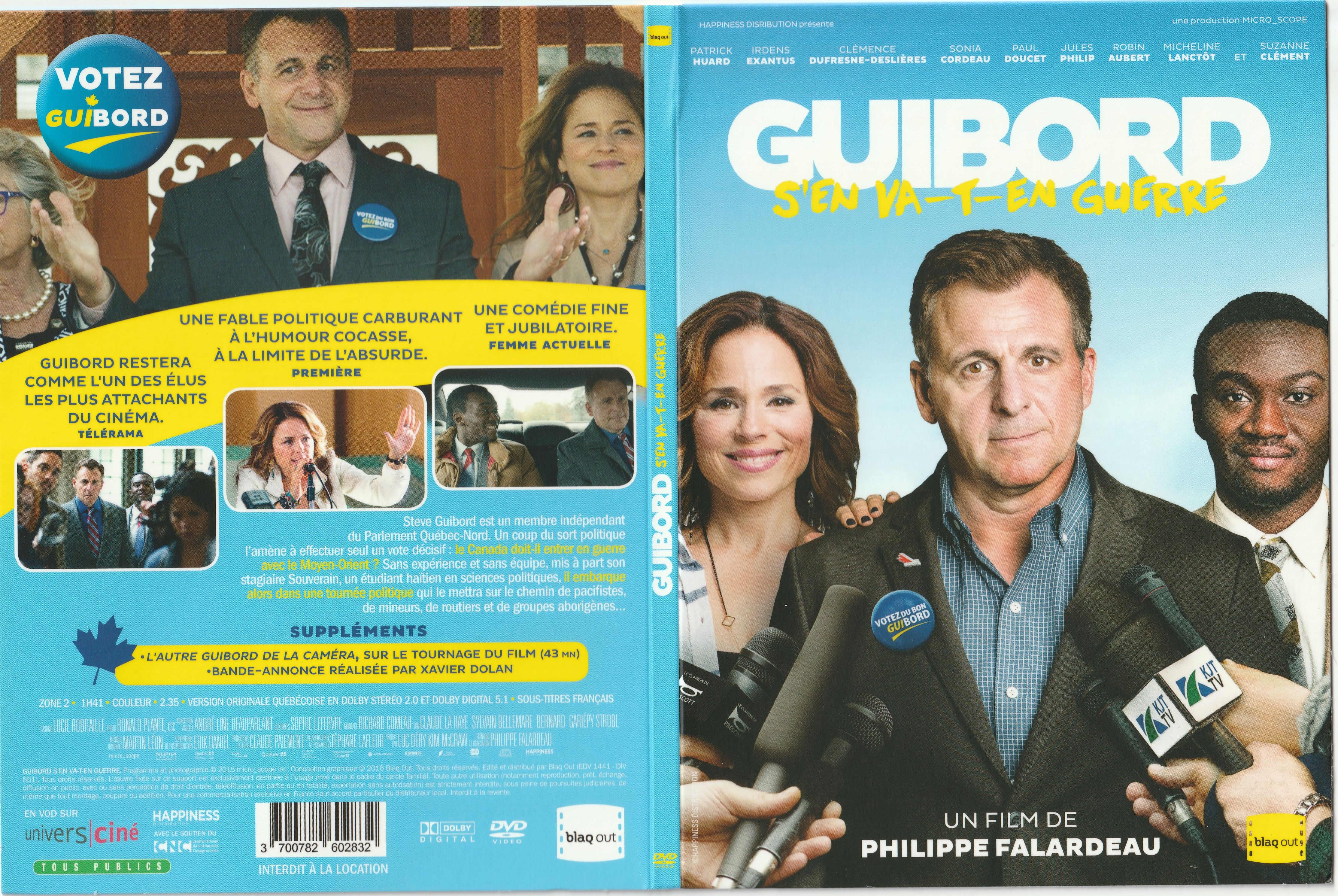 Jaquette DVD Guibord s