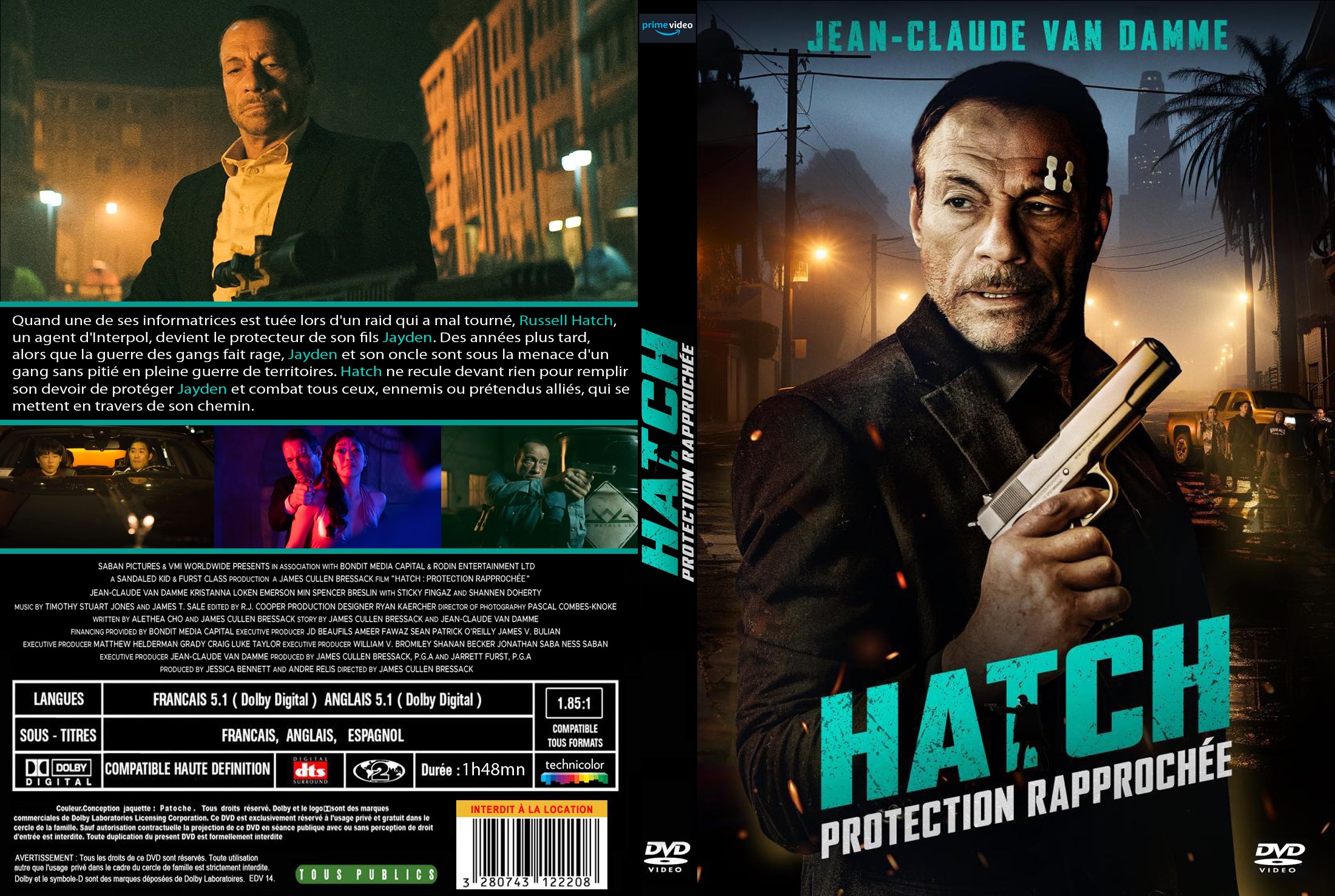 Jaquette DVD Hatch protection rapproche custom