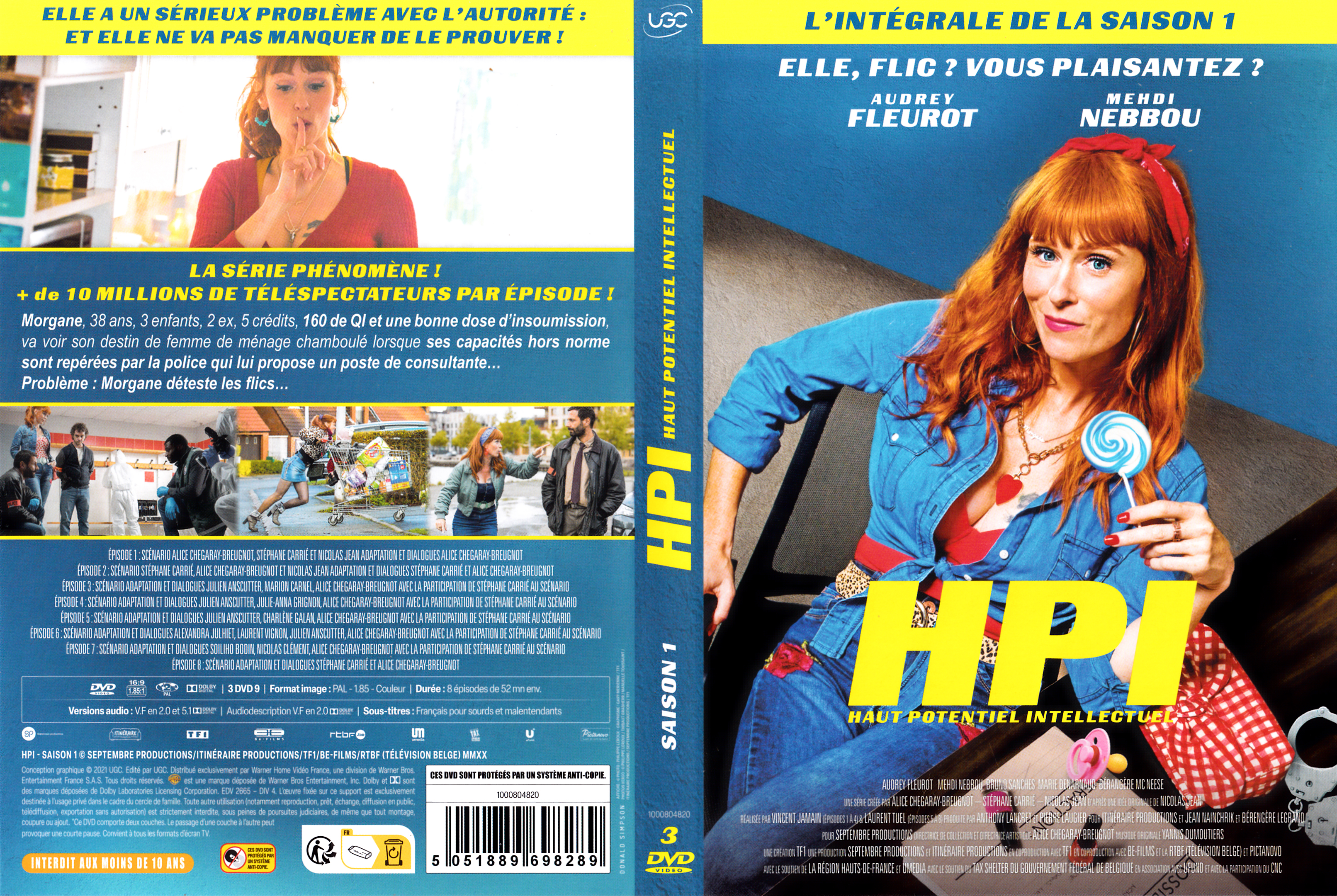 Jaquette DVD Hpi saison 1