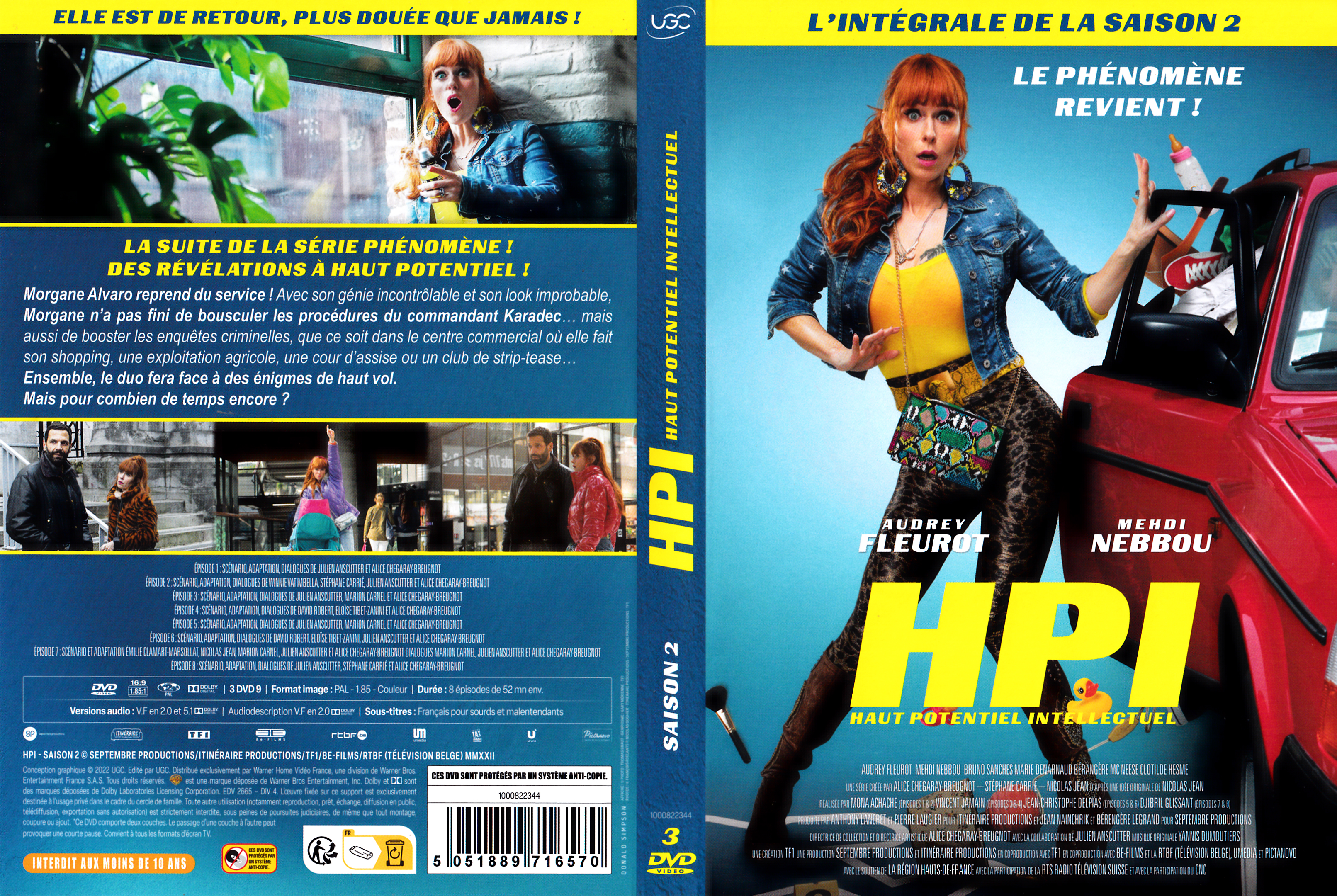 Jaquette DVD Hpi saison 2