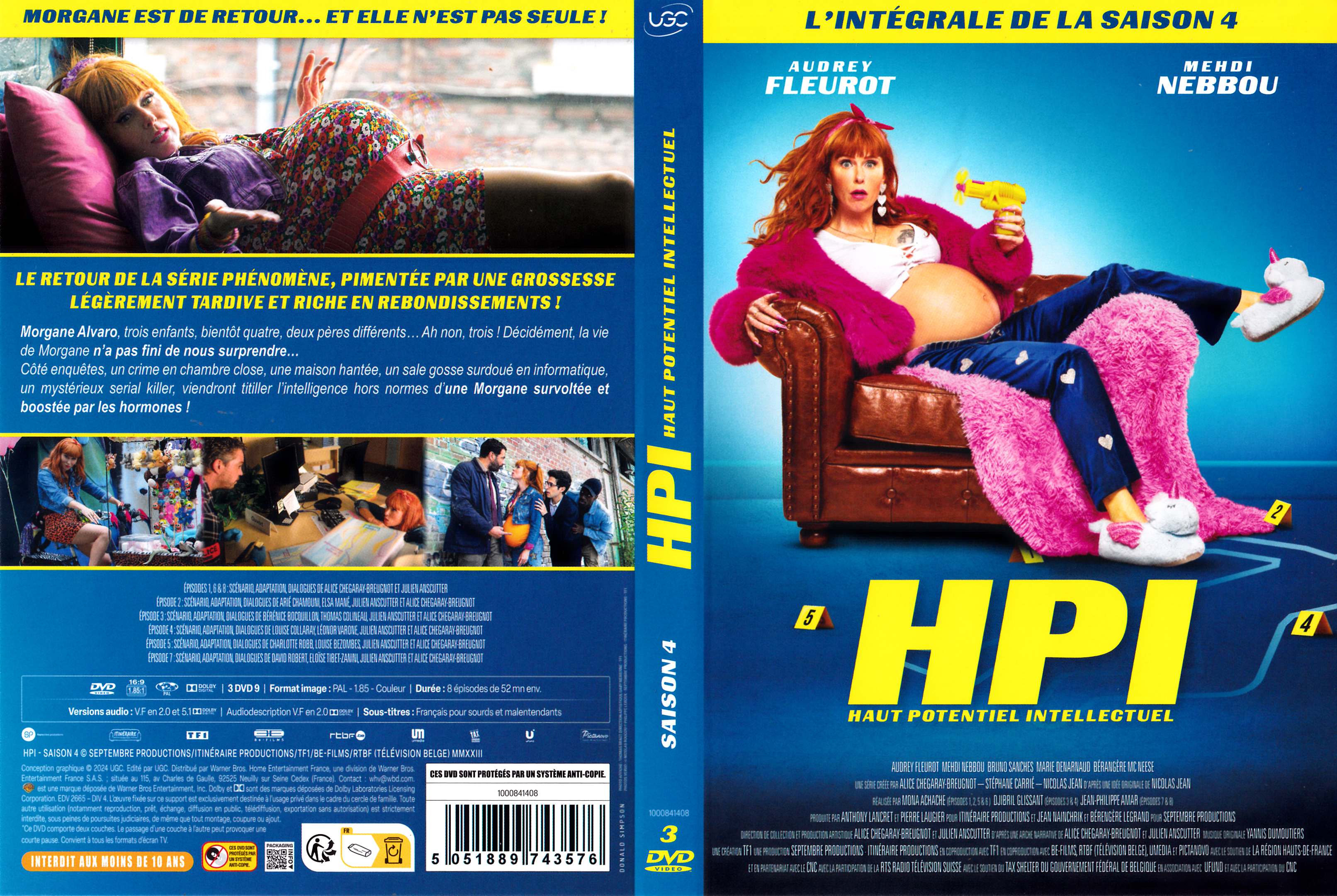 Jaquette DVD Hpi saison 4