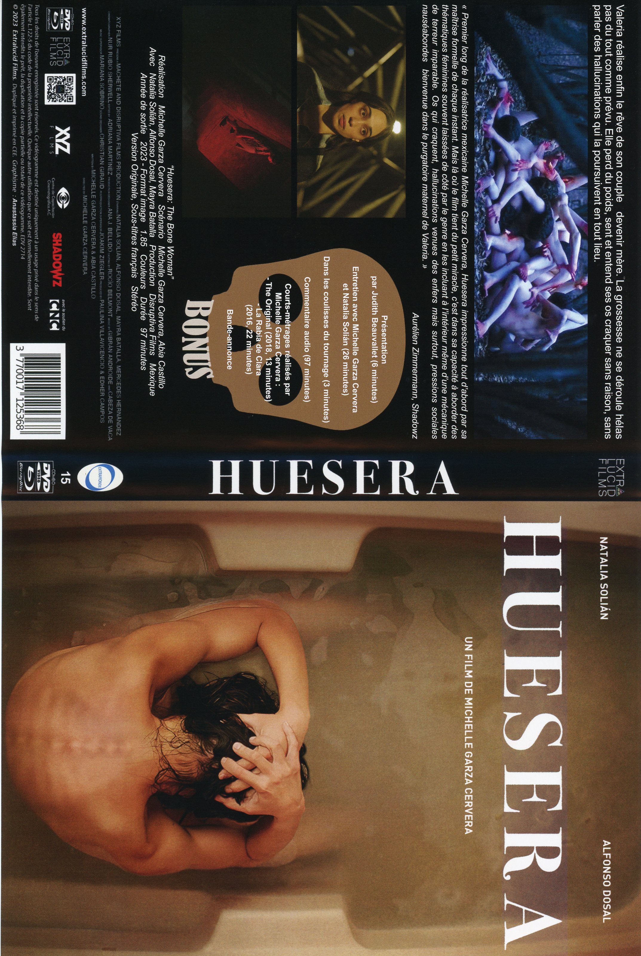 Jaquette DVD Huesera custom