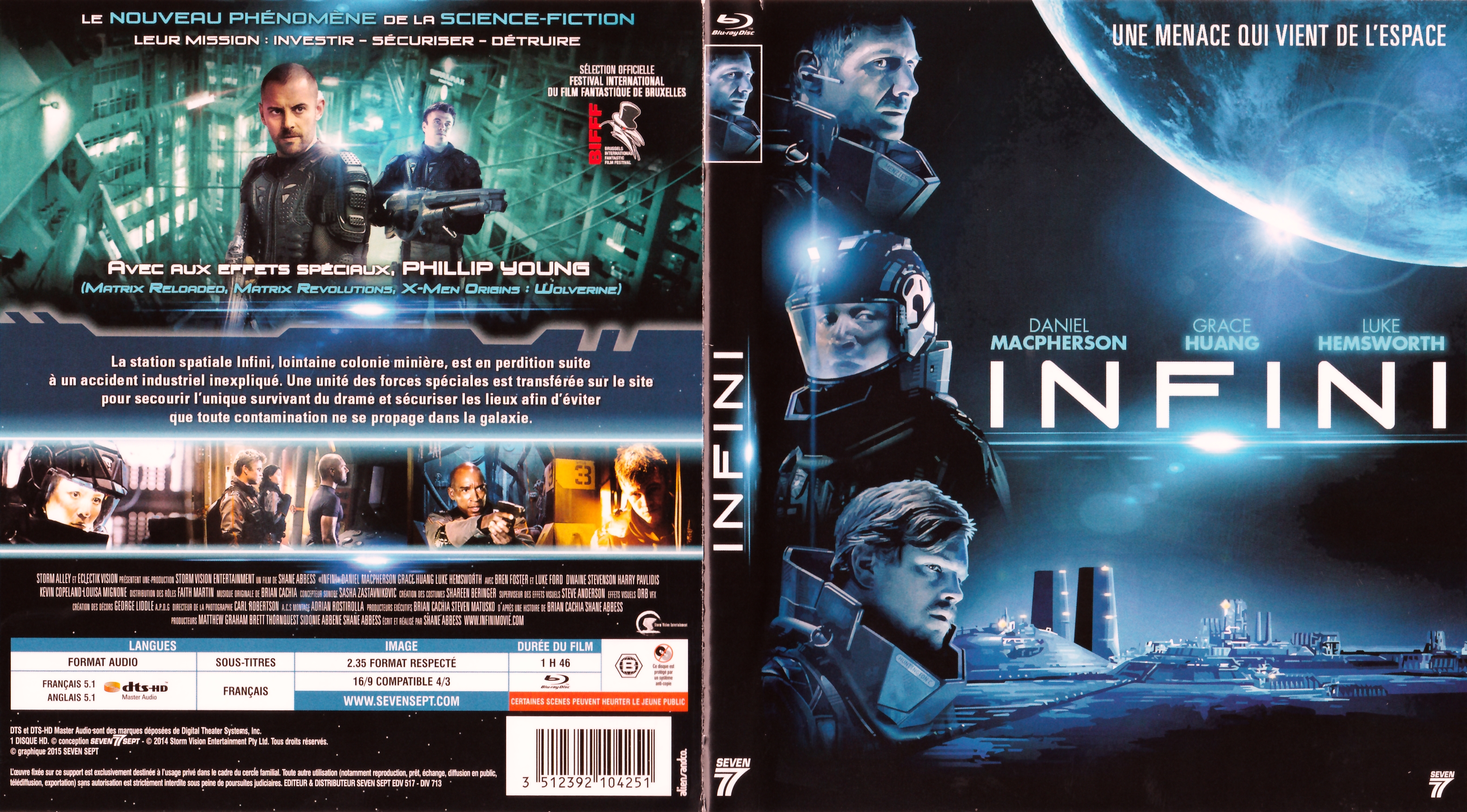 Jaquette DVD Infini (BLU-RAY)