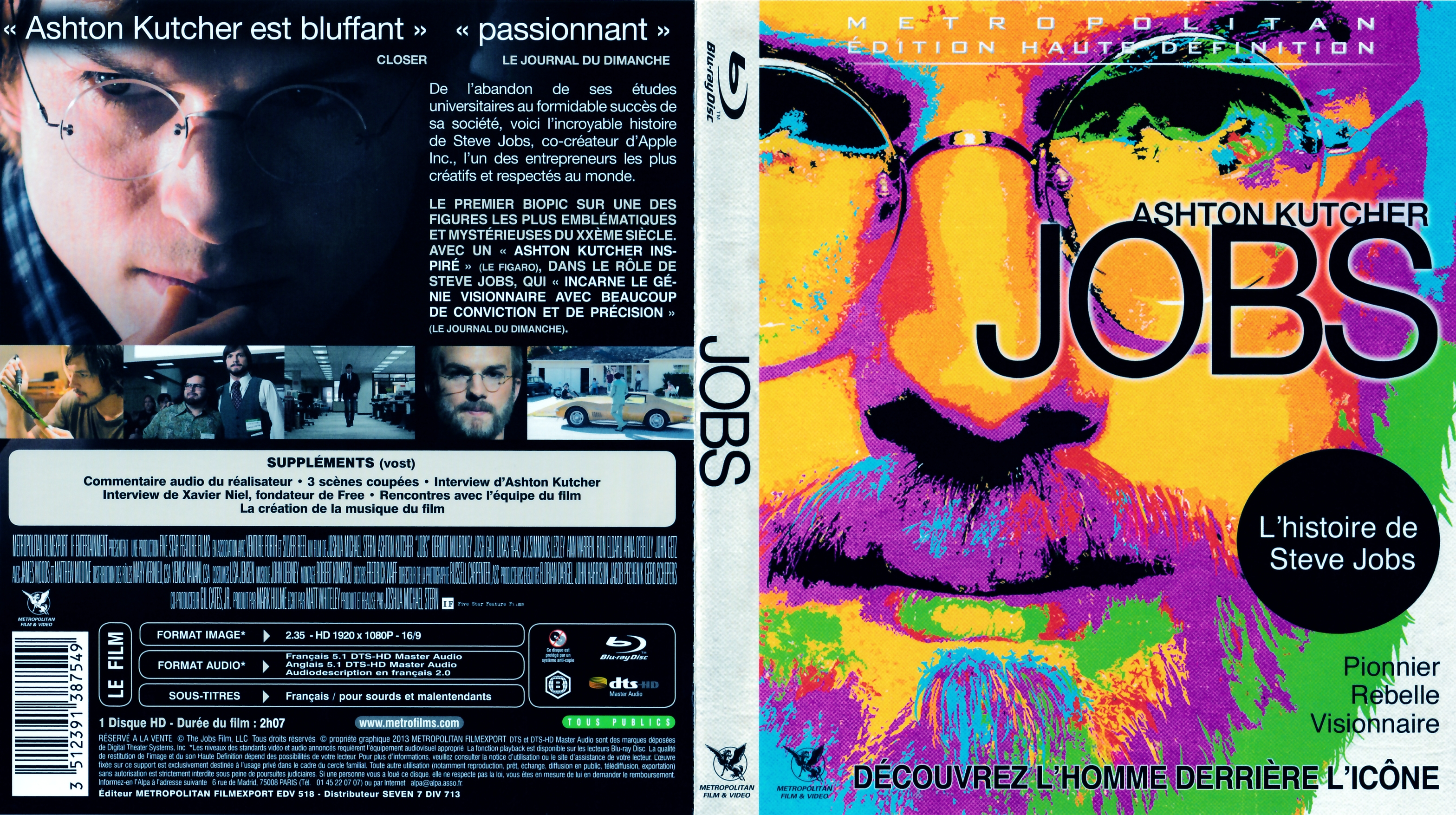 Jaquette DVD Jobs (BLU-RAY)