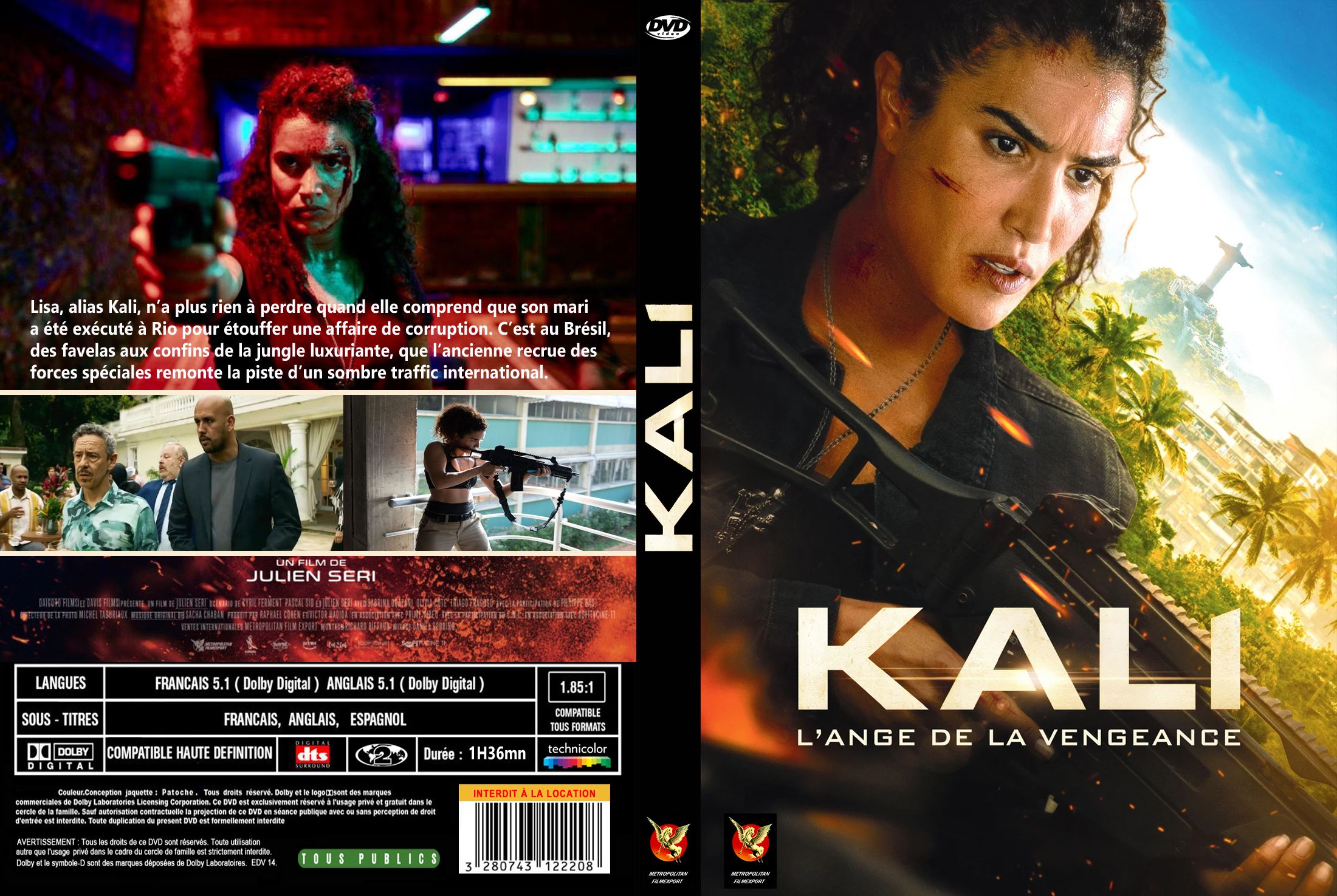 Jaquette DVD Kali custom