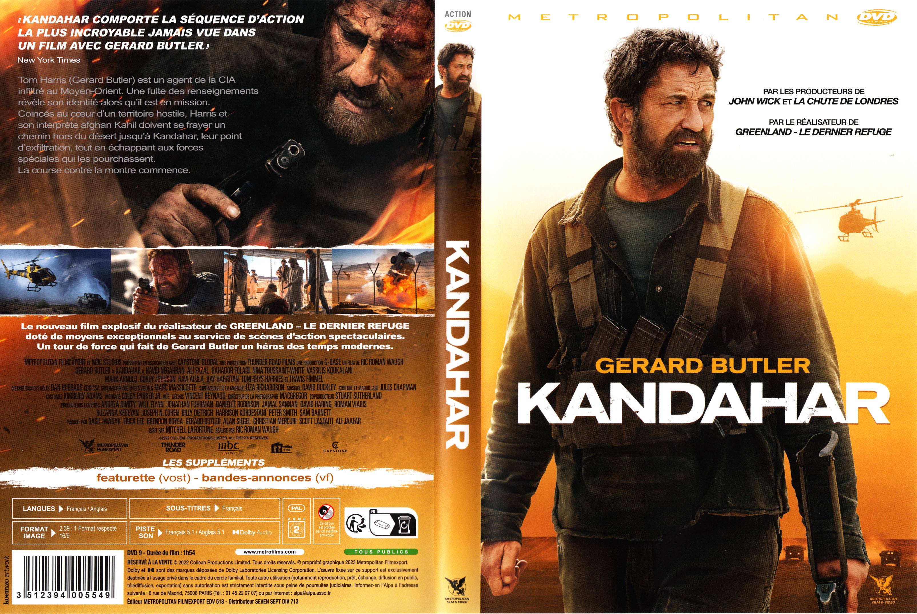 Jaquette DVD Kandahar